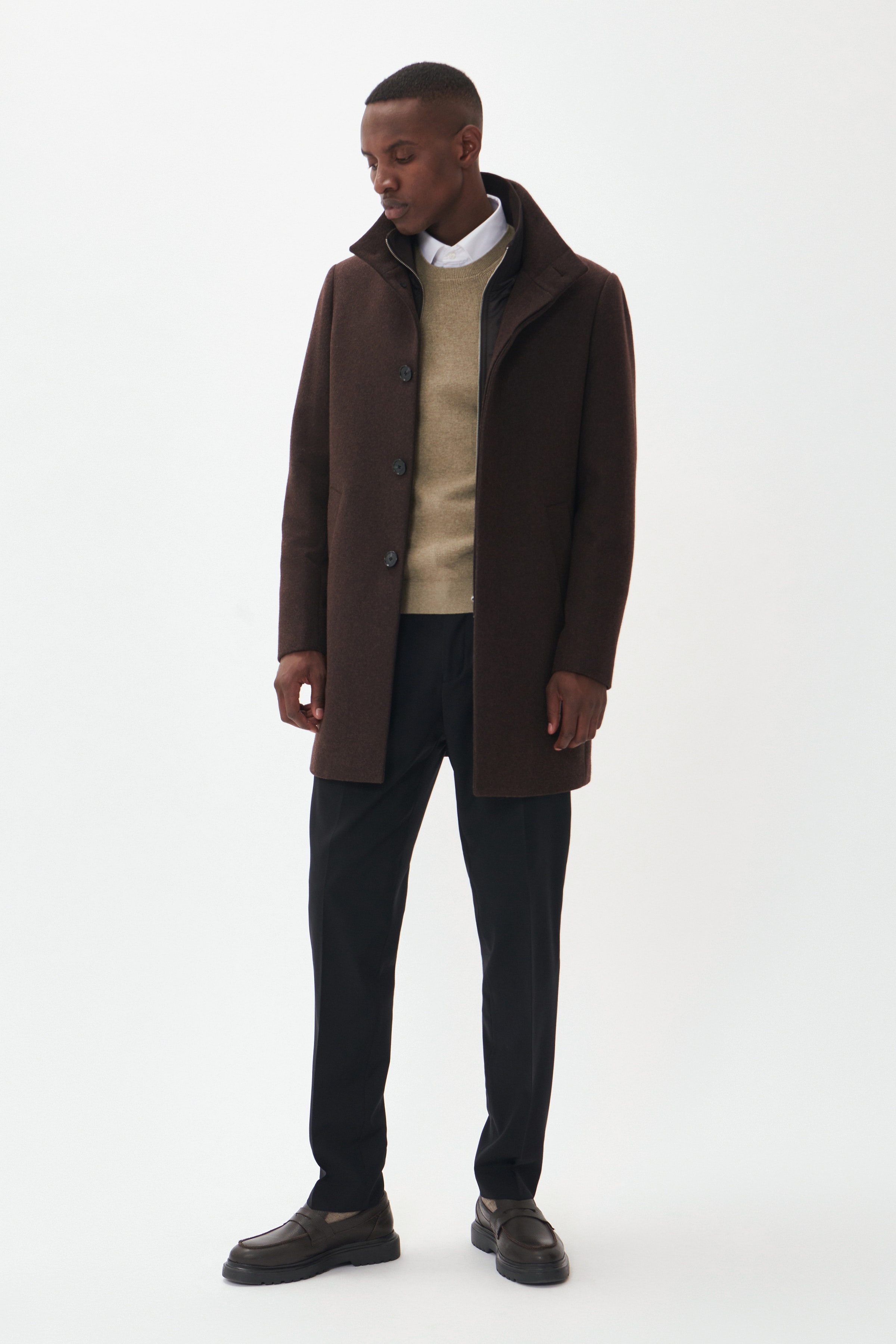 Harvey Wool Coat LOCATION NONE 30203845-191103