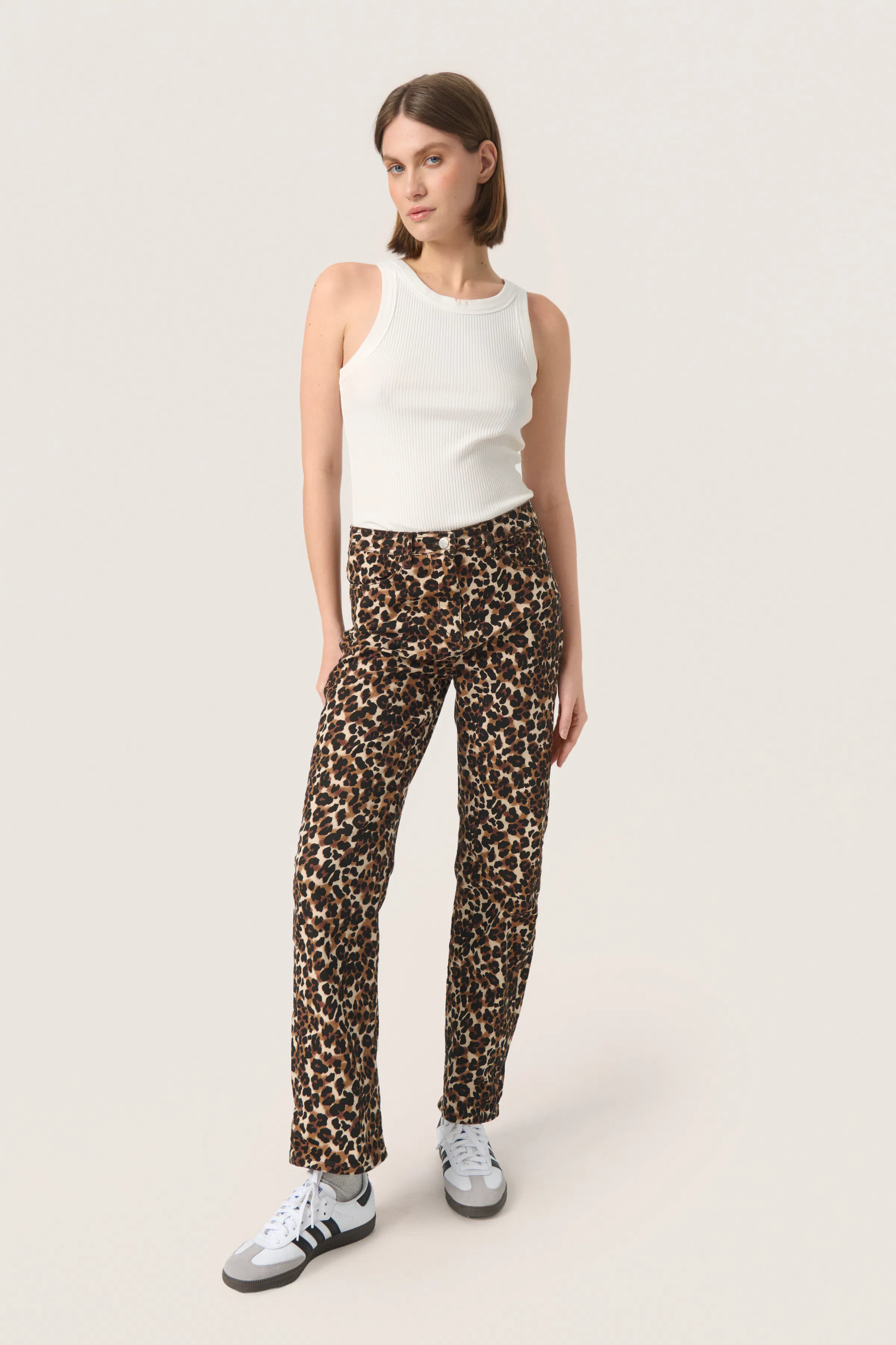 SLTessie Leopard-Jeans PACK FRONT 30406755-300379
