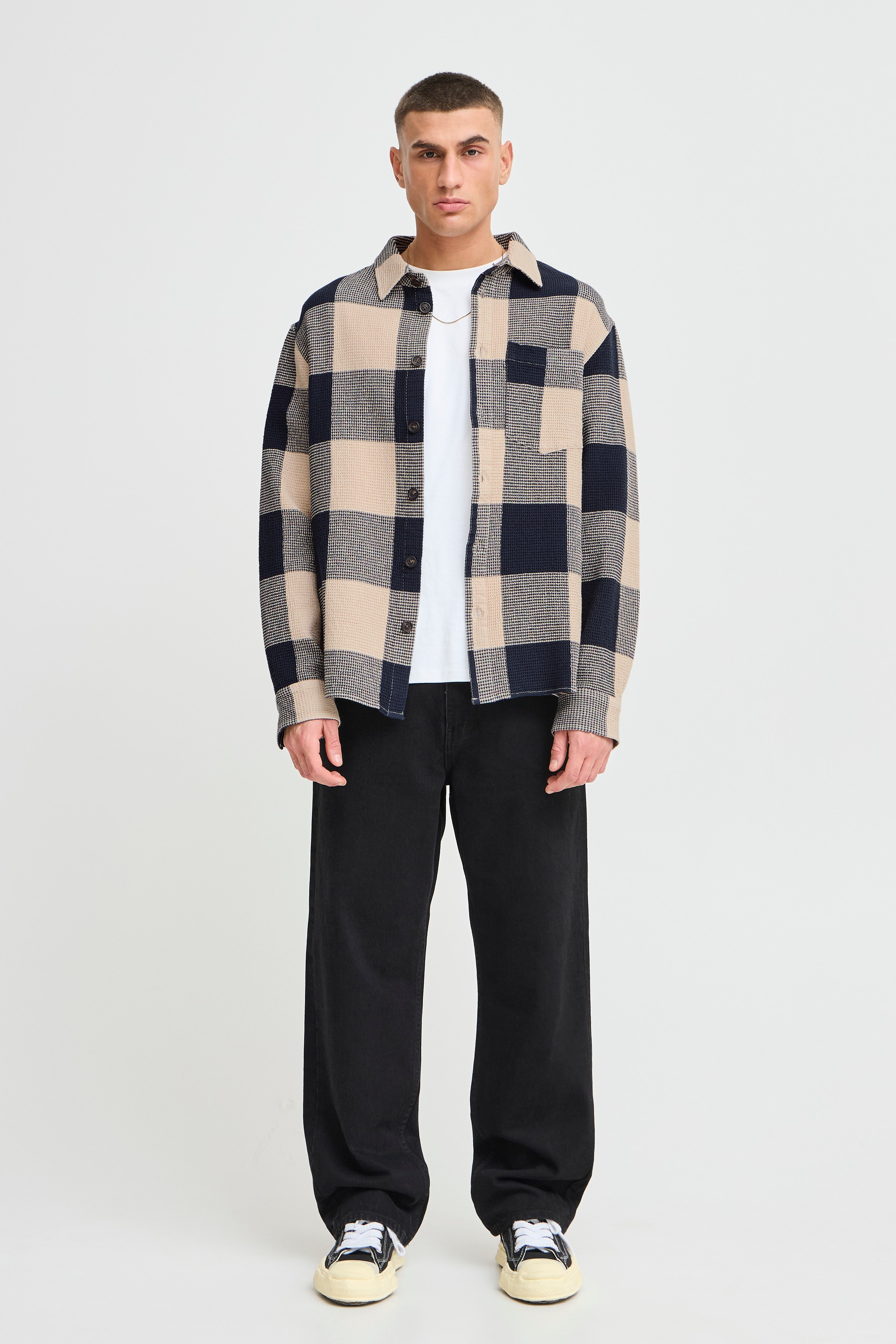 SDOLIVER WAFFLE Overshirts LOOKBOOK FRONT 21108480-194010