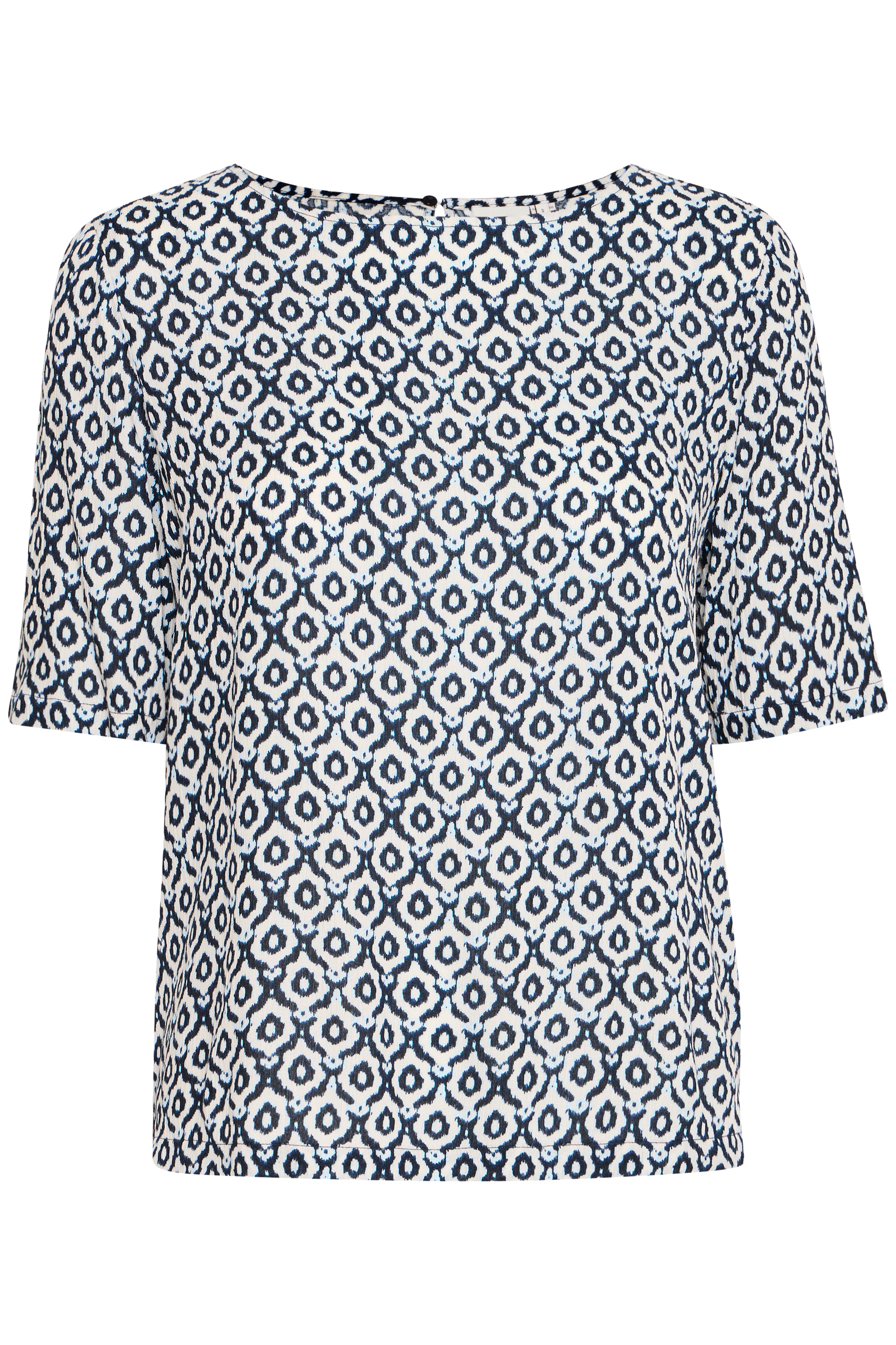 Blouse with short sleeve PACK FRONT 20122971-204483