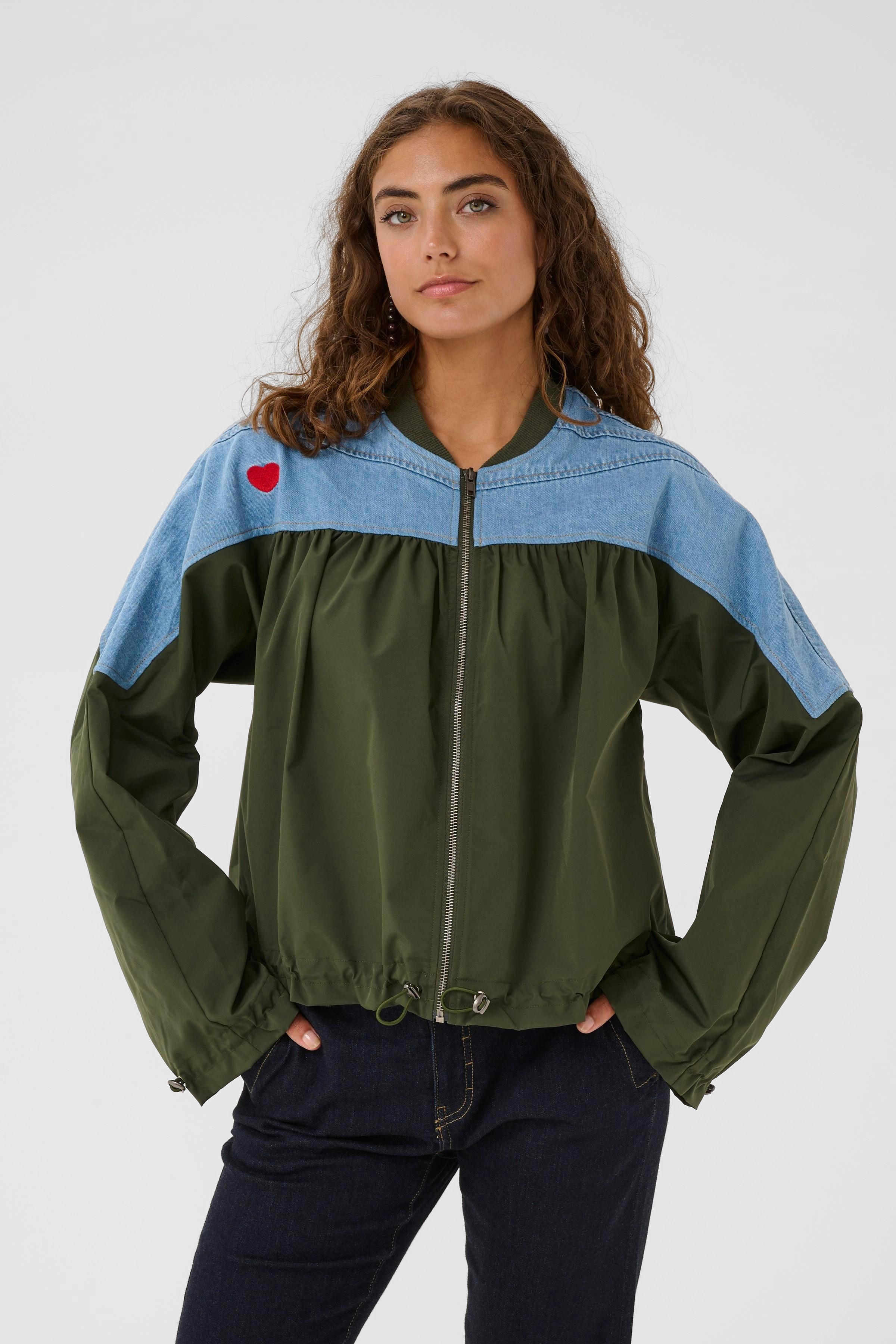 CUjaliana Casual jakke LOOKBOOK FRONT 50113177-180521