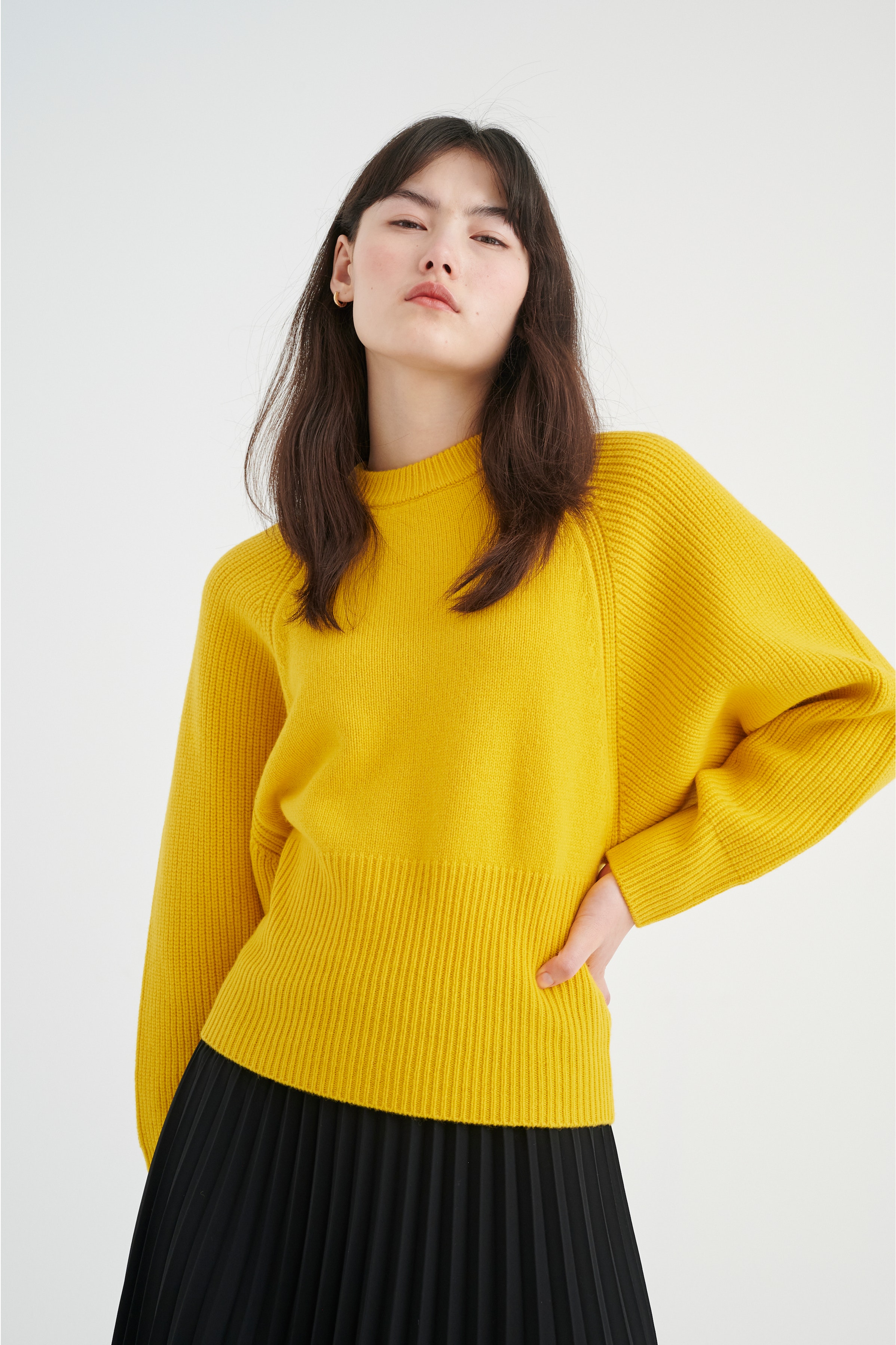 JaxyIW Pullover Strik LOOKBOOK FRONT 30107519-130859