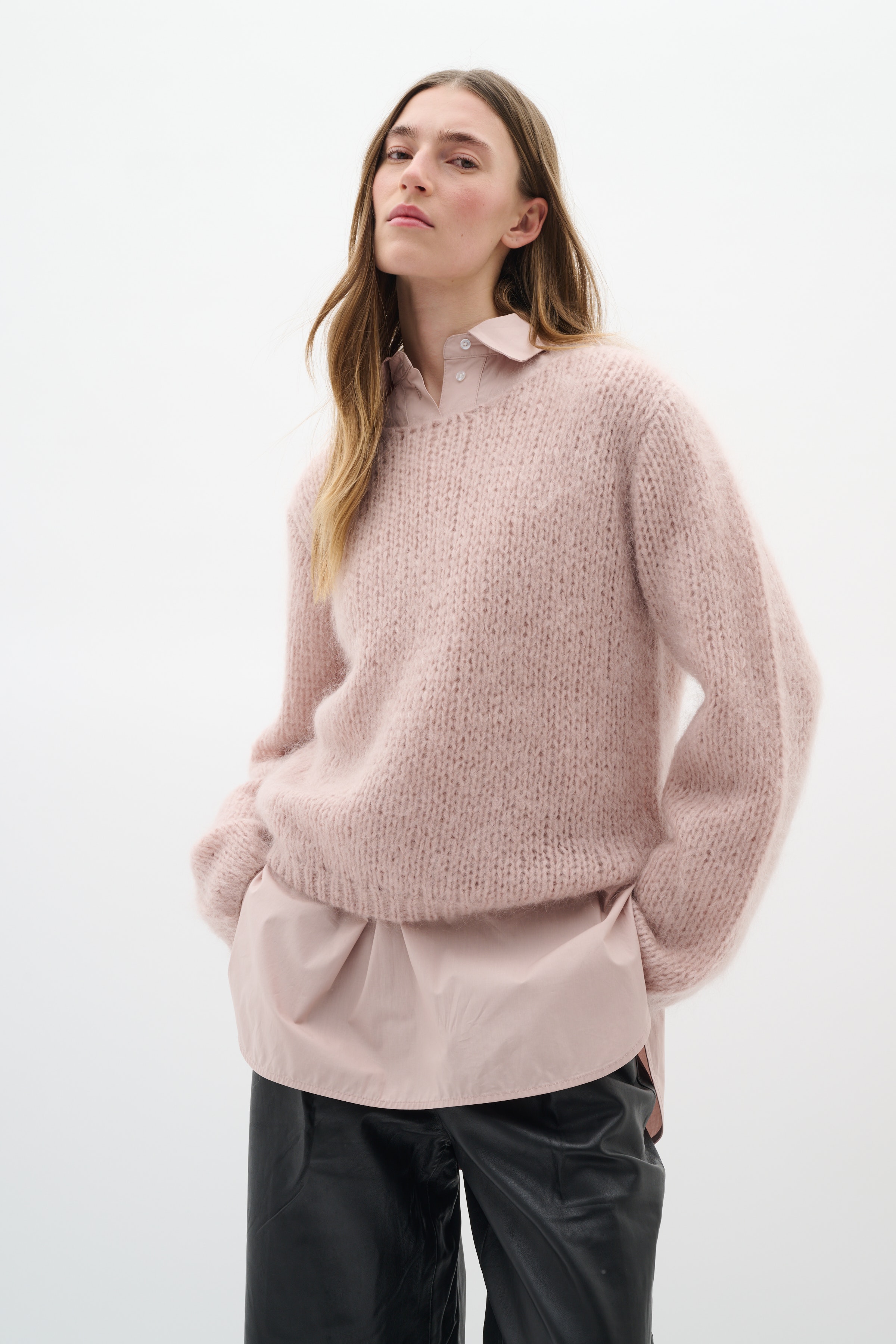 JetraIW Mohair Pullover LOOKBOOK FRONT 30109619-161509