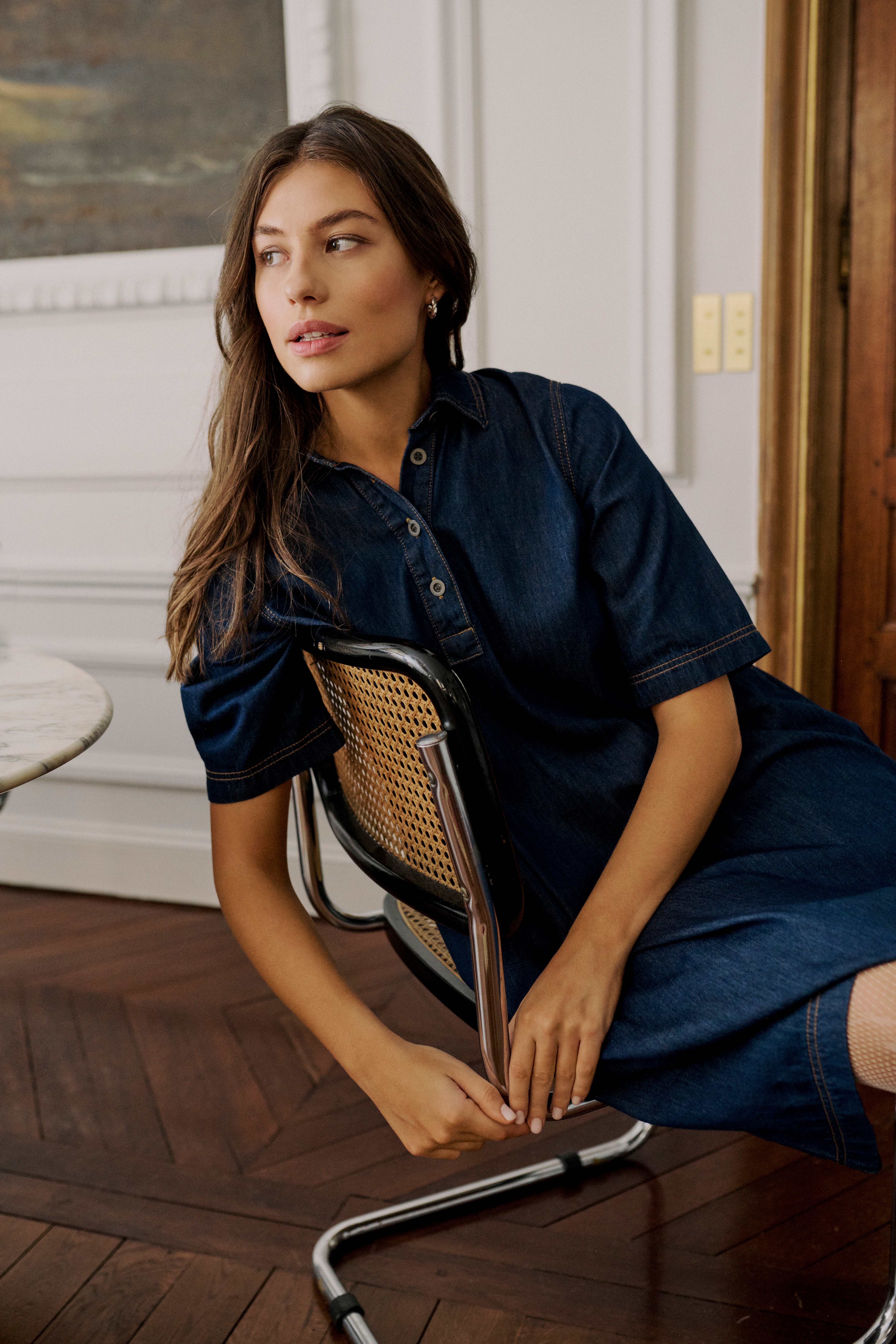 CUwinnie Denim dress LOCATION NONE 50111467-500119