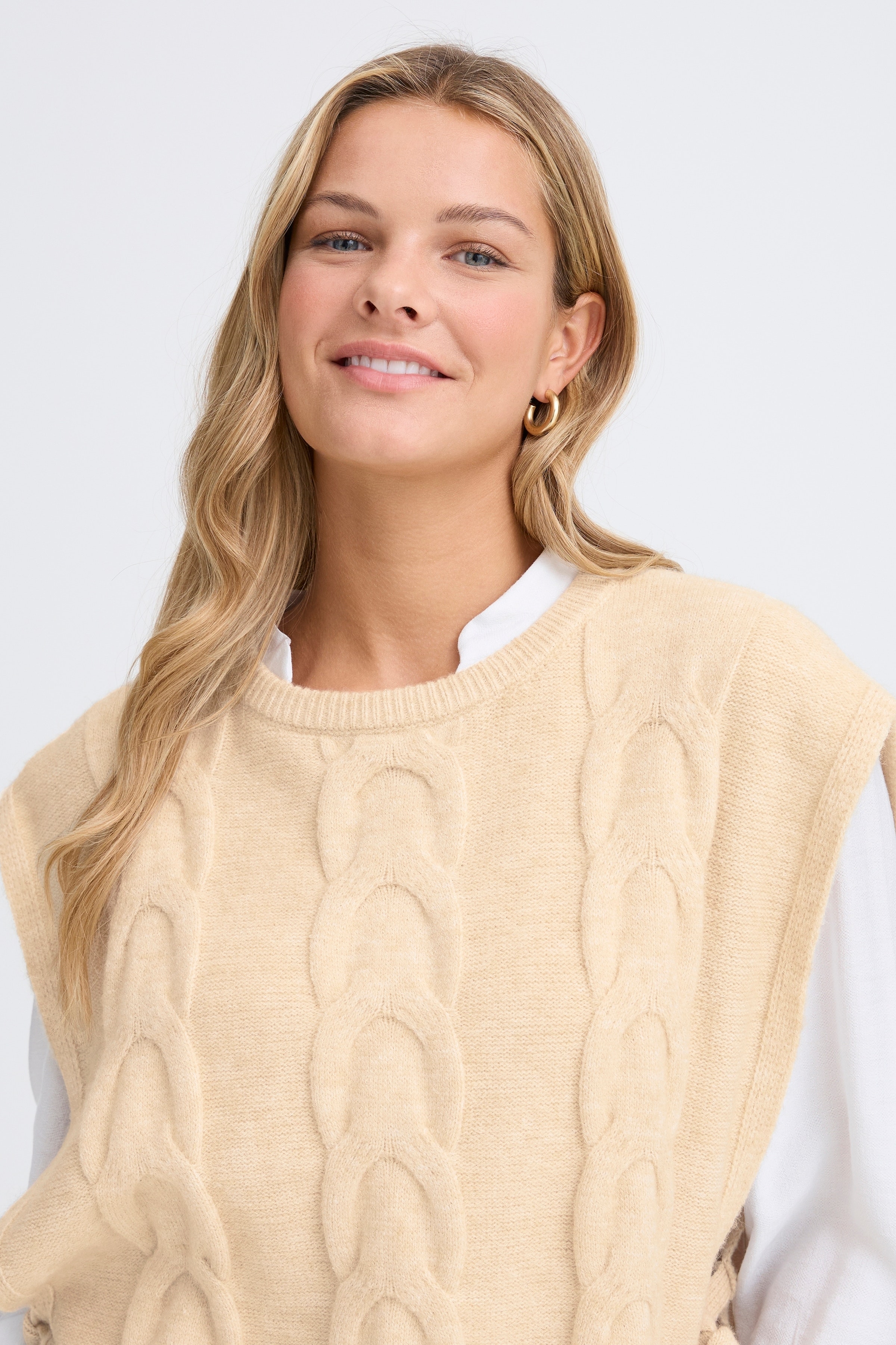 FRCALAN Strikket vest LOOKBOOK DETAIL 20617640-1513061