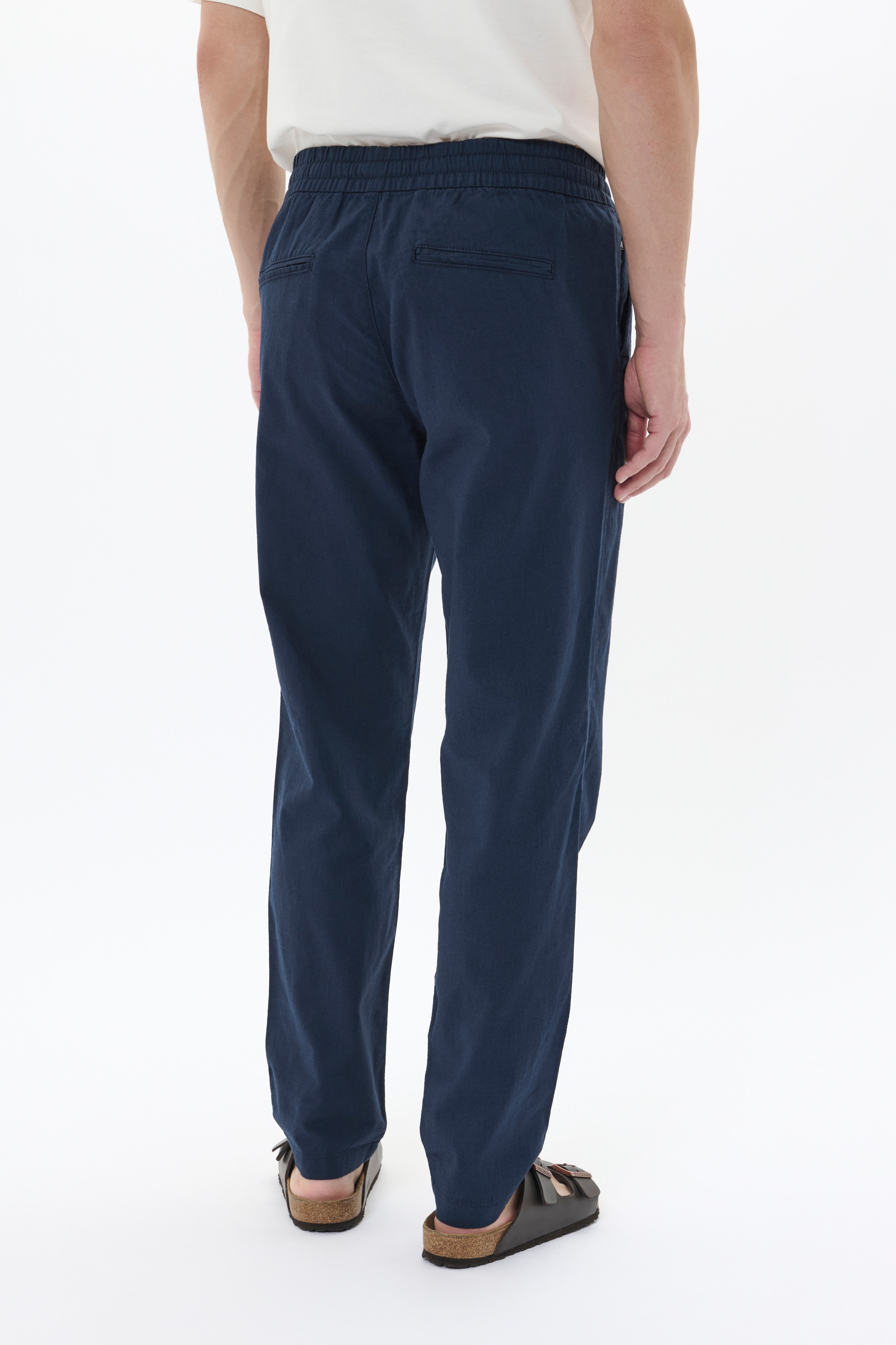 MAbarton linen trousers LOOKBOOK BACK 30206031-194011