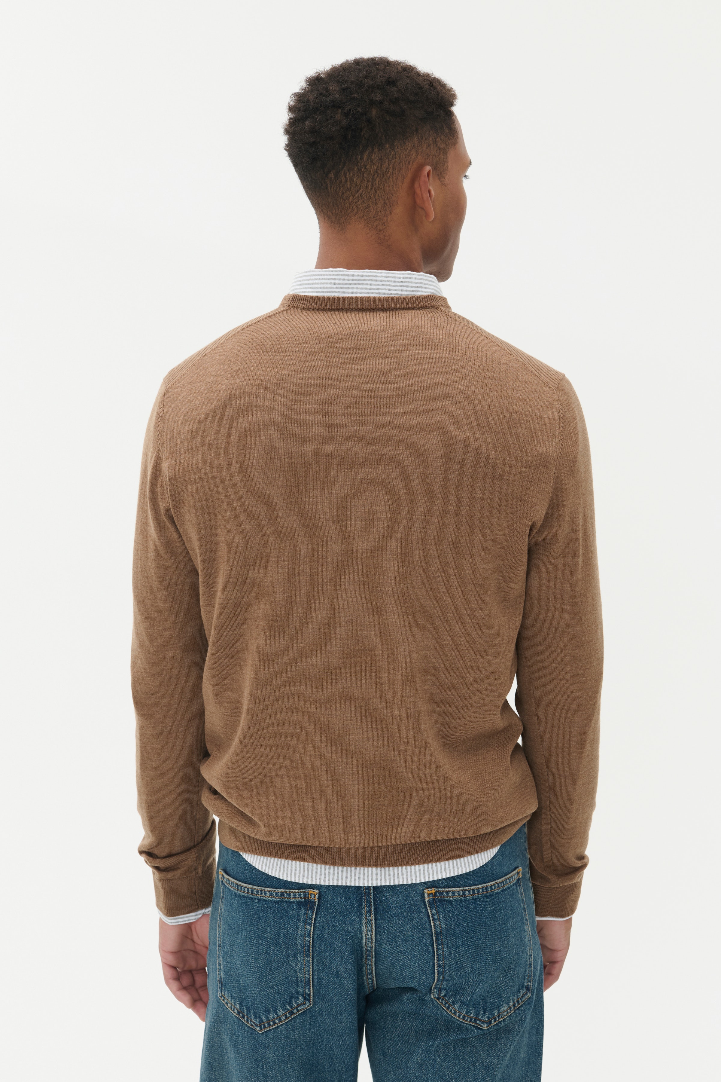 Margrate Merino Pullover LOOKBOOK BACK 30200611-1810181