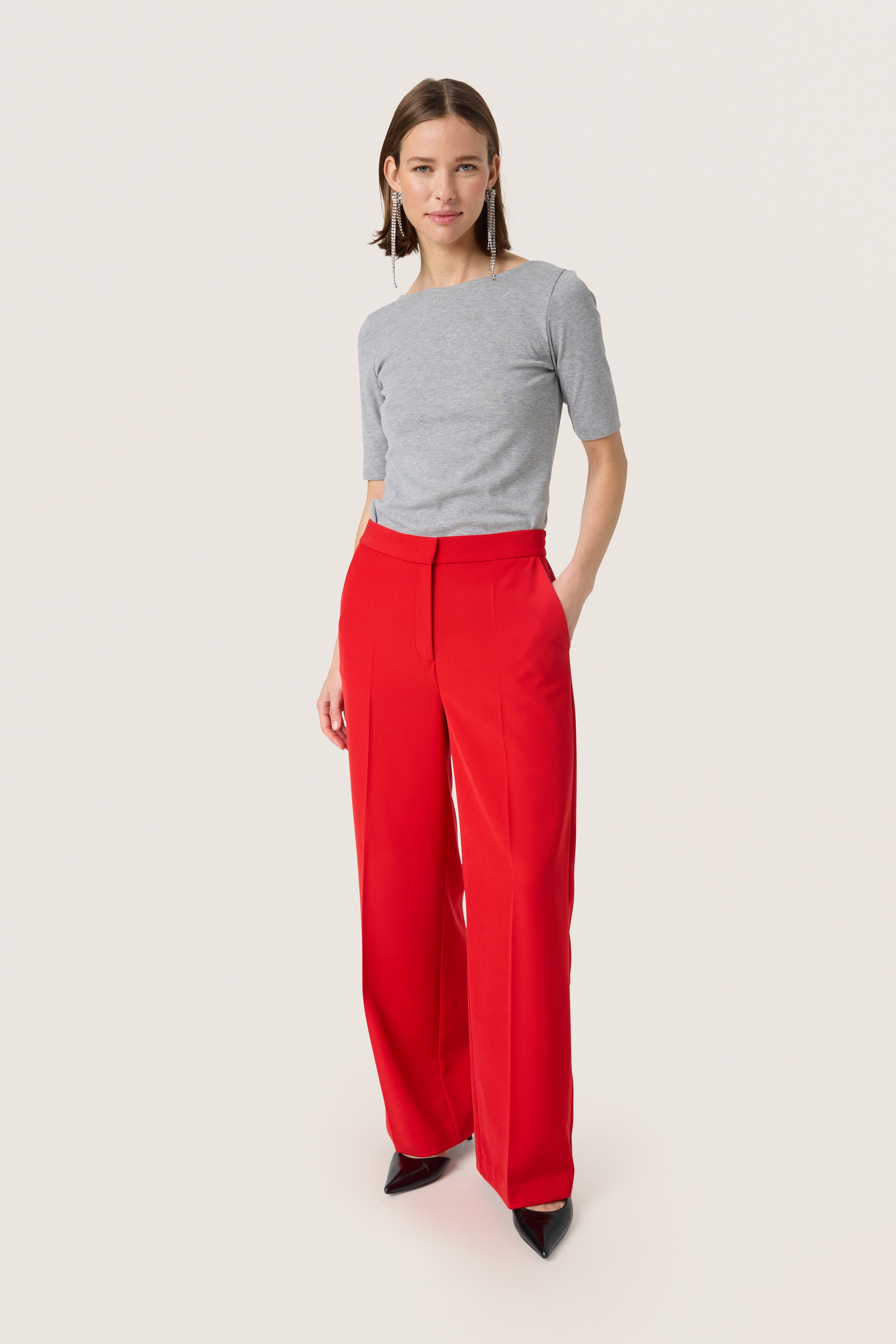 SLCewtona Bukser LOOKBOOK FRONT 30408347-181657