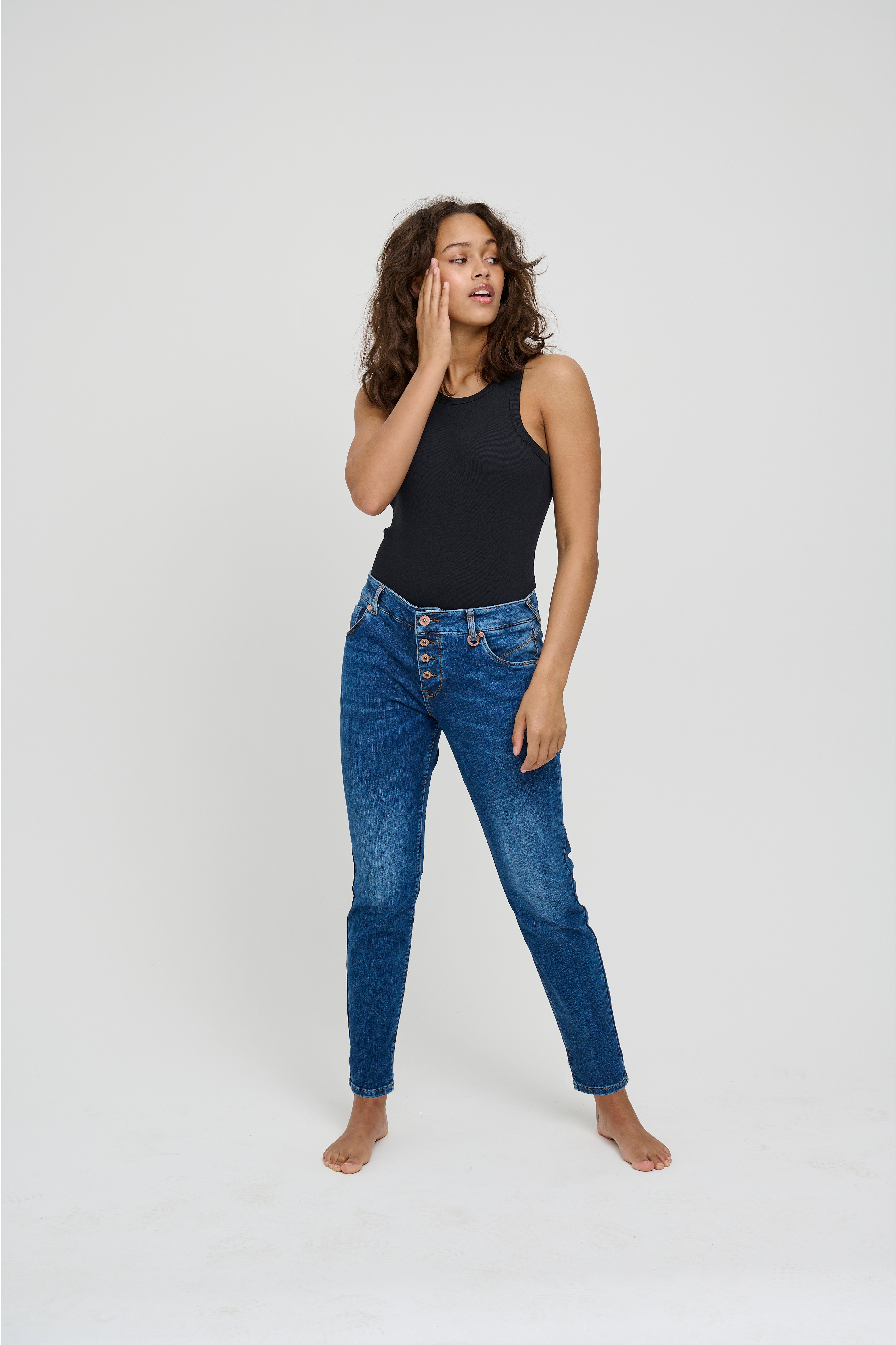 PZMARY Loose Jeans LOCATION NONE 50206409-200005