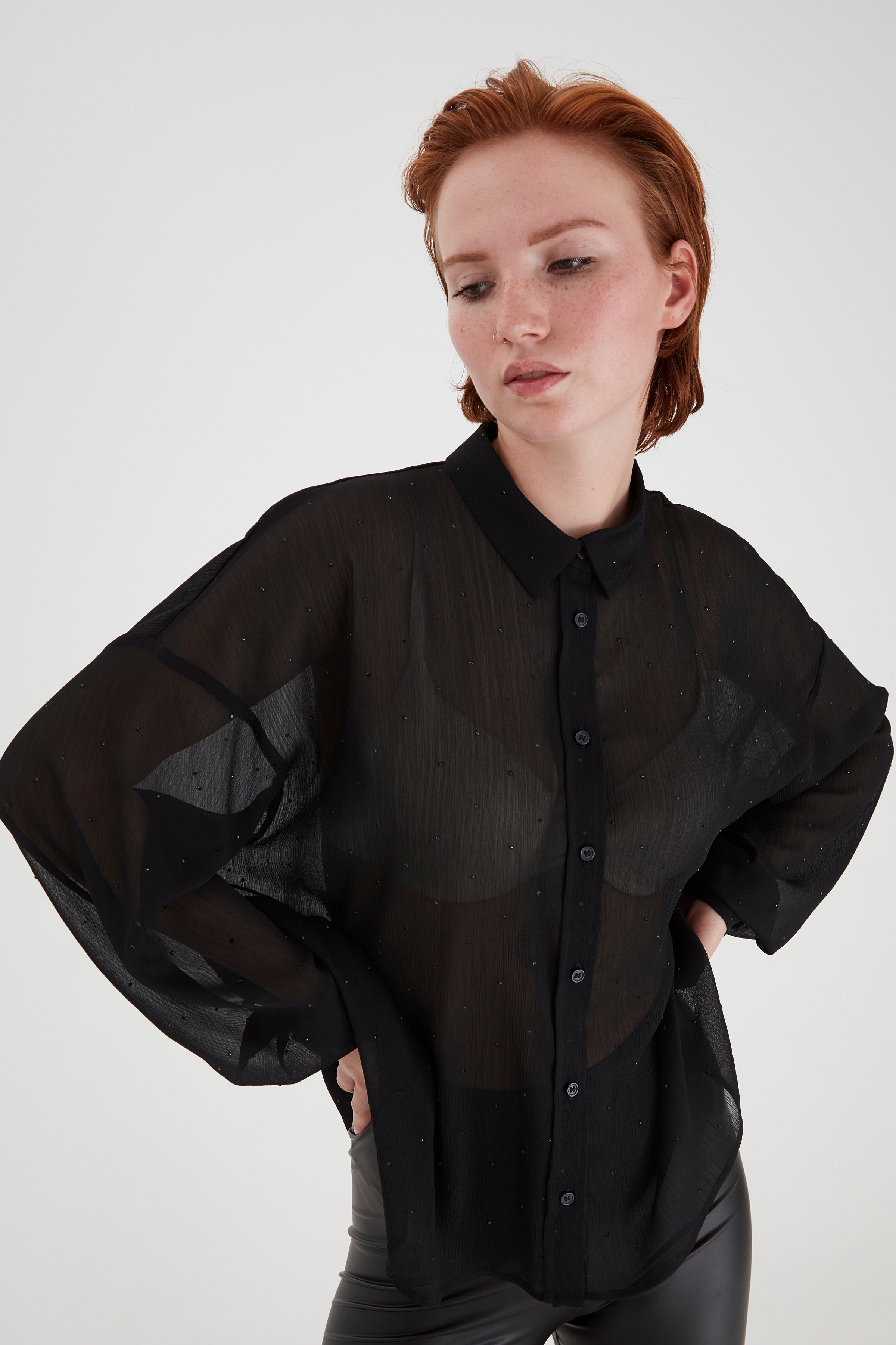 Overhemd met lang mouwen LOOKBOOK FRONT 20113365-194008