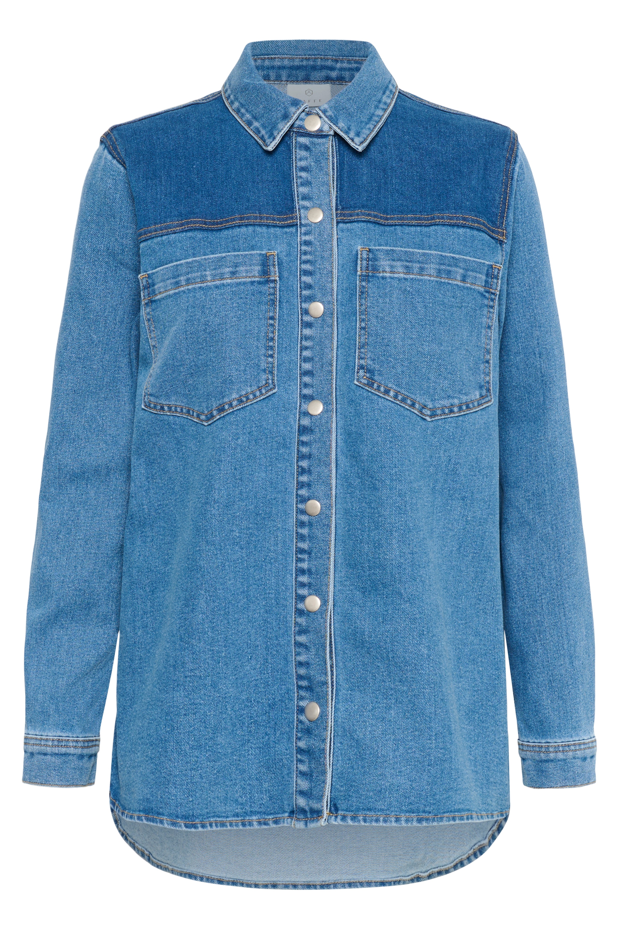 KAsandra Denimskjorta PACK FRONT 10552389-102989