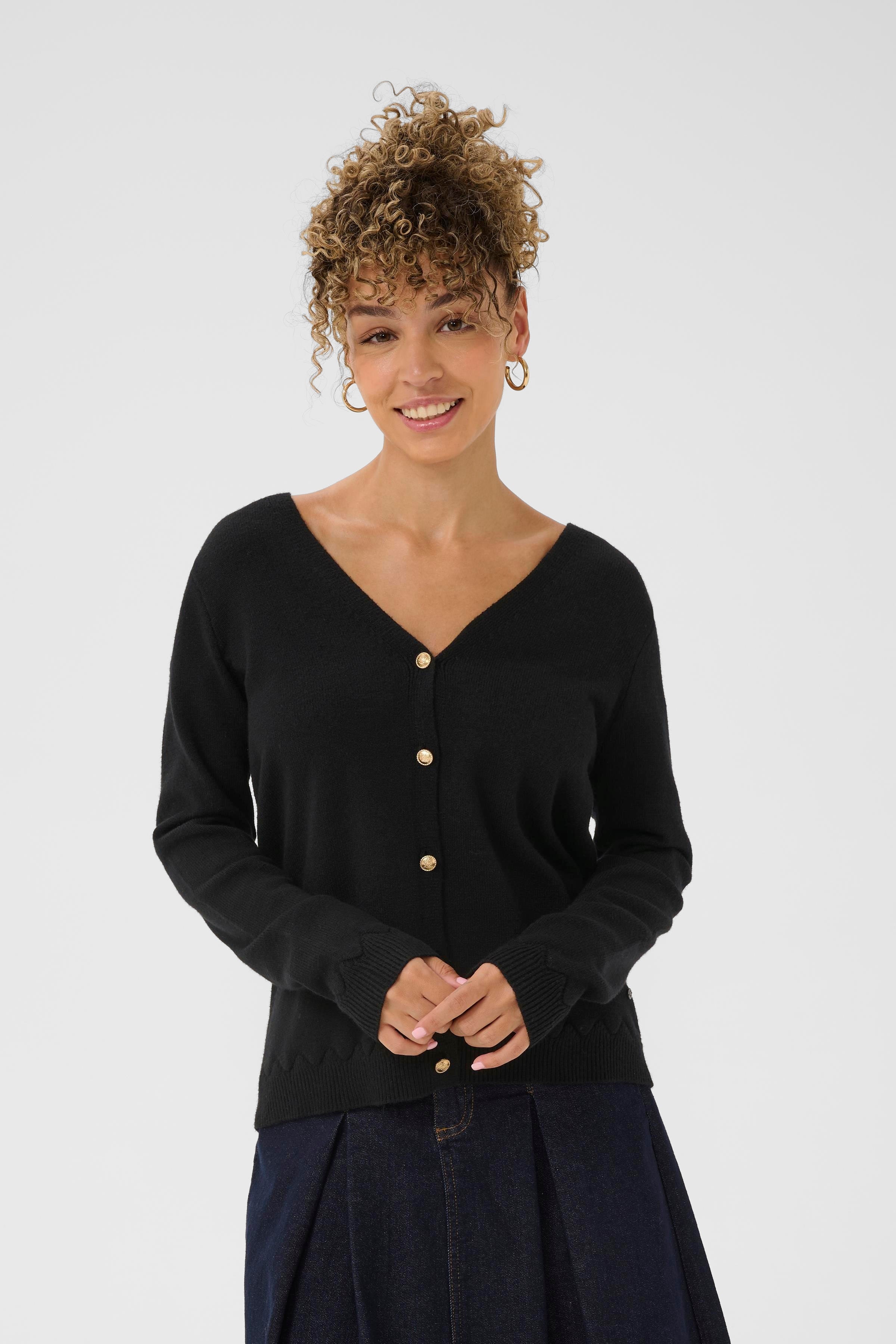 CRDela Cardigan LOOKBOOK FRONT 10614299-100120