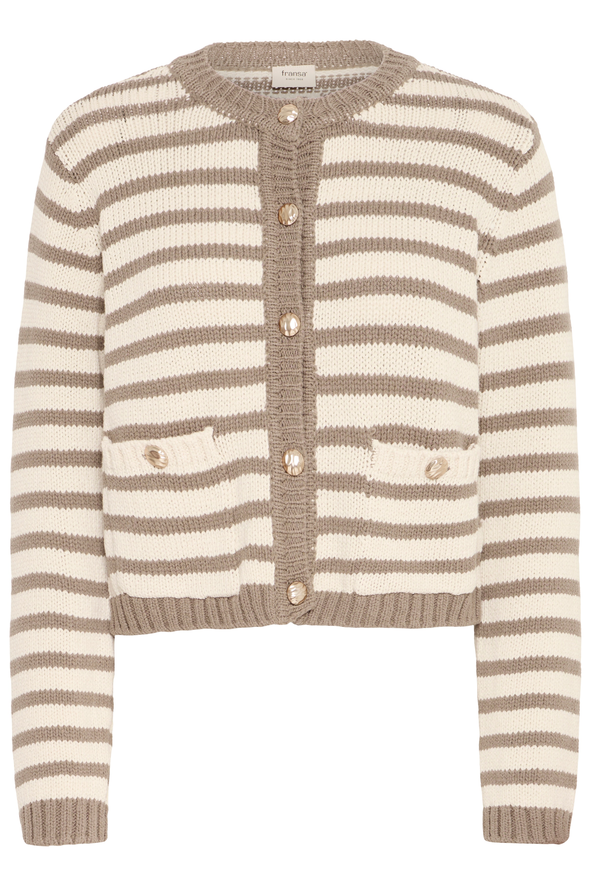 FRBELINDA CAR 1 Strikket cardigan PACK FRONT 20615113-204023