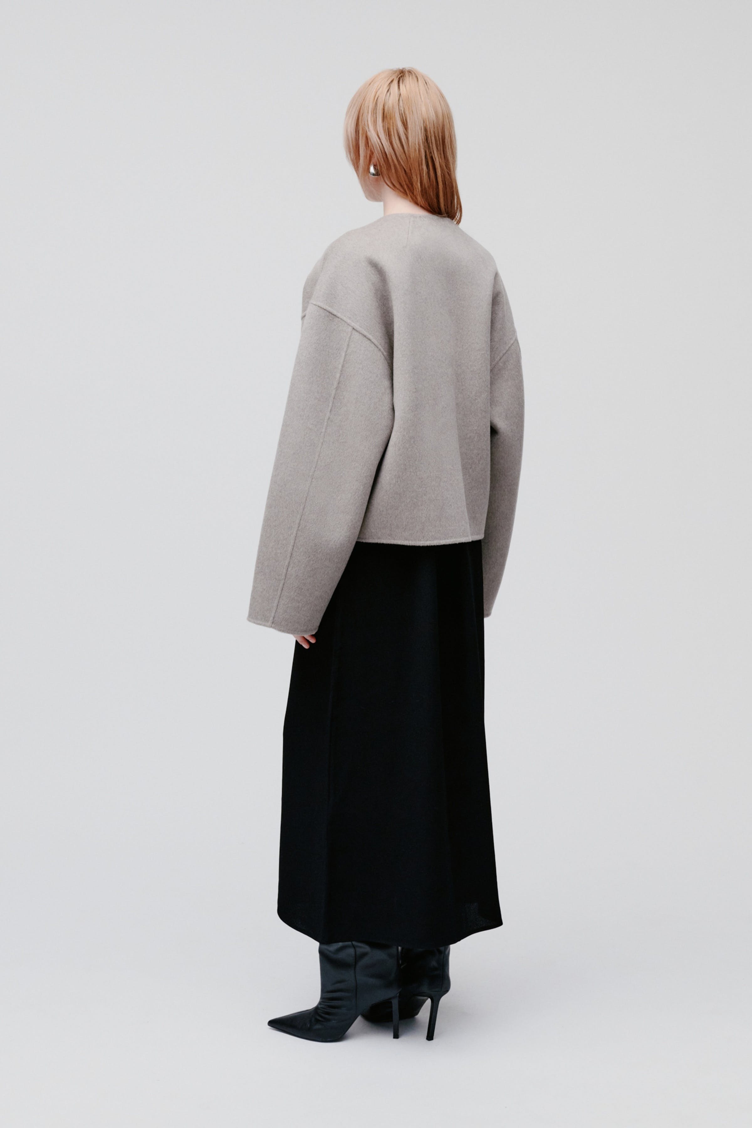 JENEVA Kåpe LOOKBOOK BACK 30600773-BE457