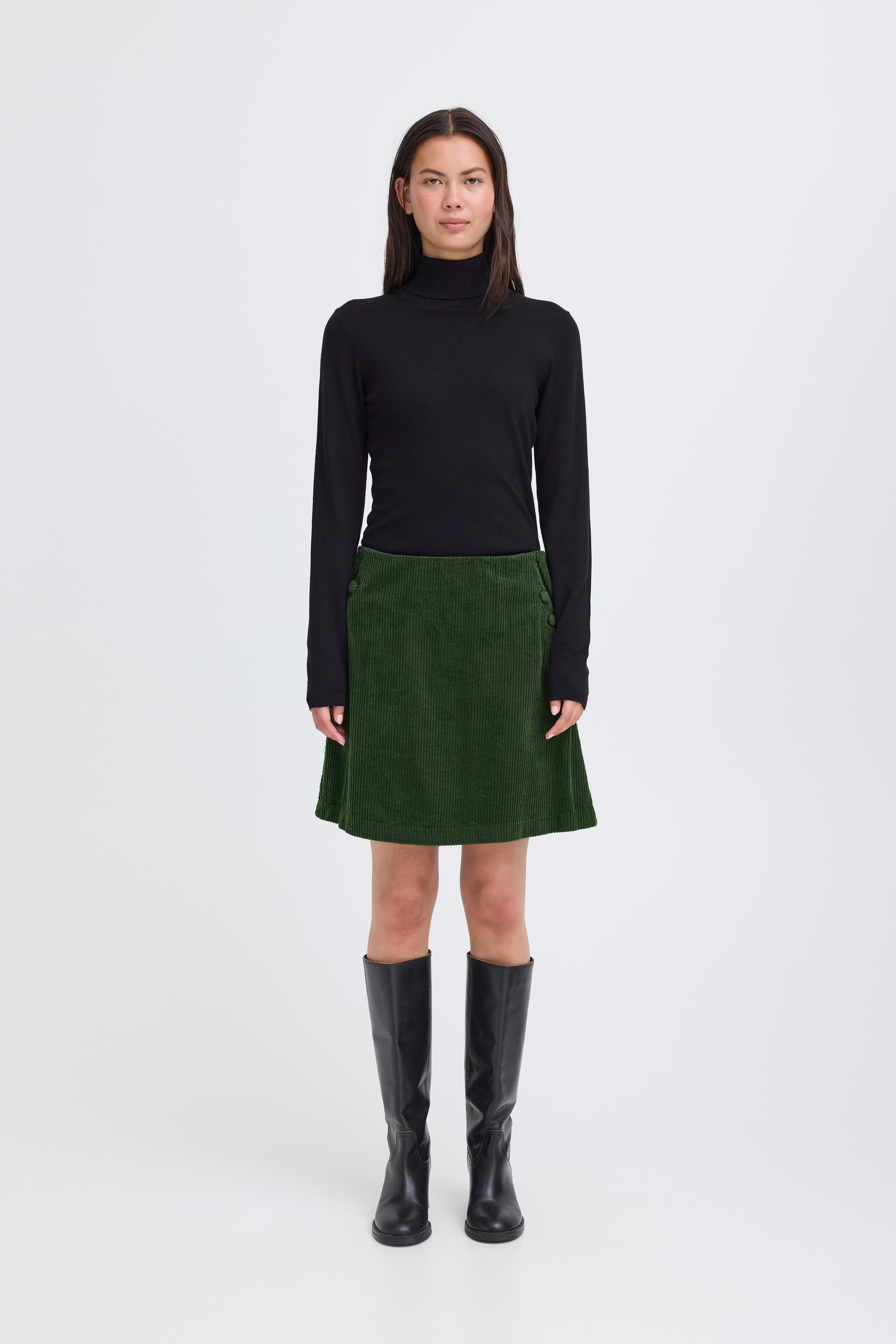 IHFOCARO Skjørt LOOKBOOK FRONT 20124120-190419