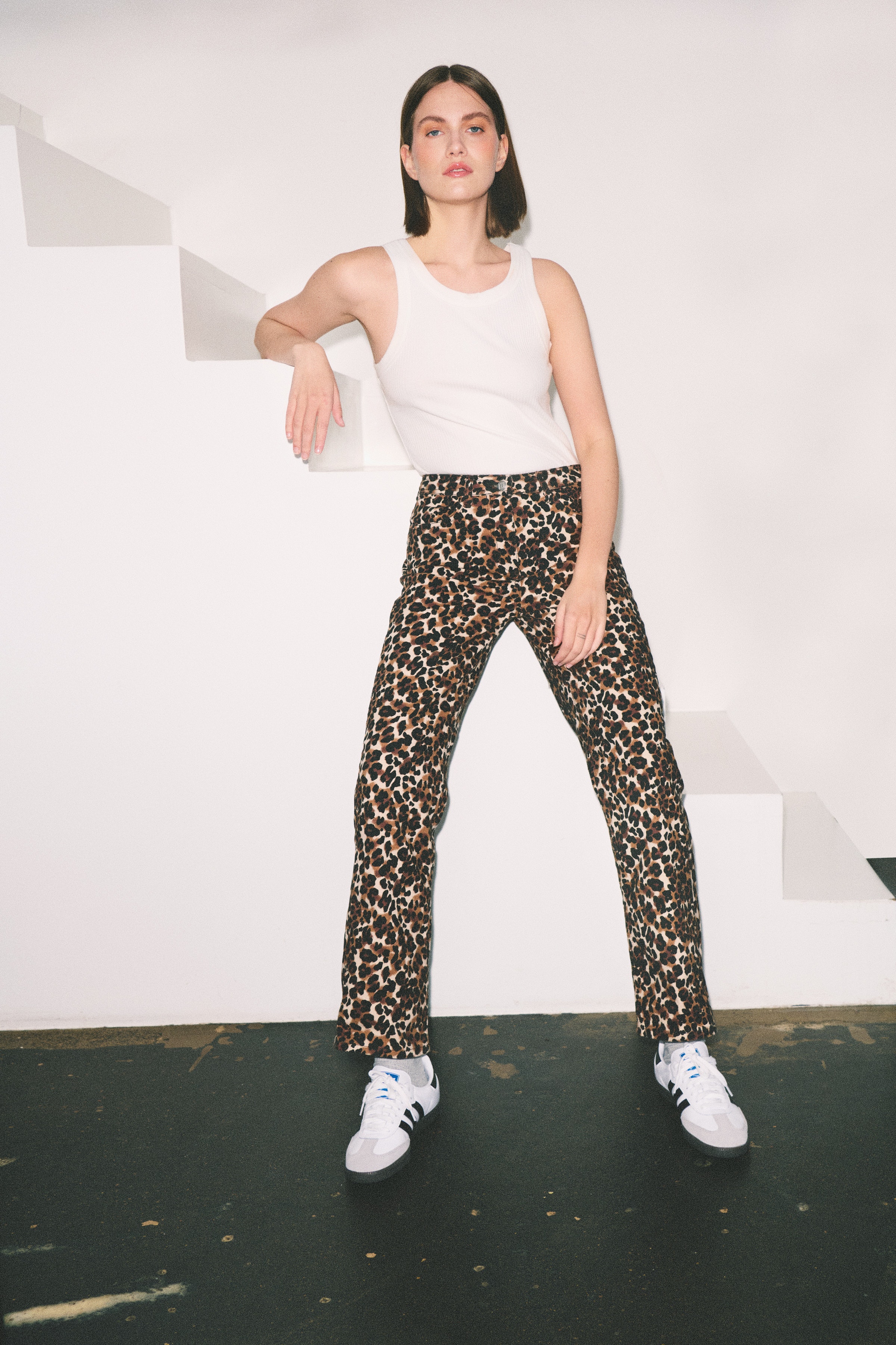 SLTessie leopard jeans LOCATION NONE 30406755-300379