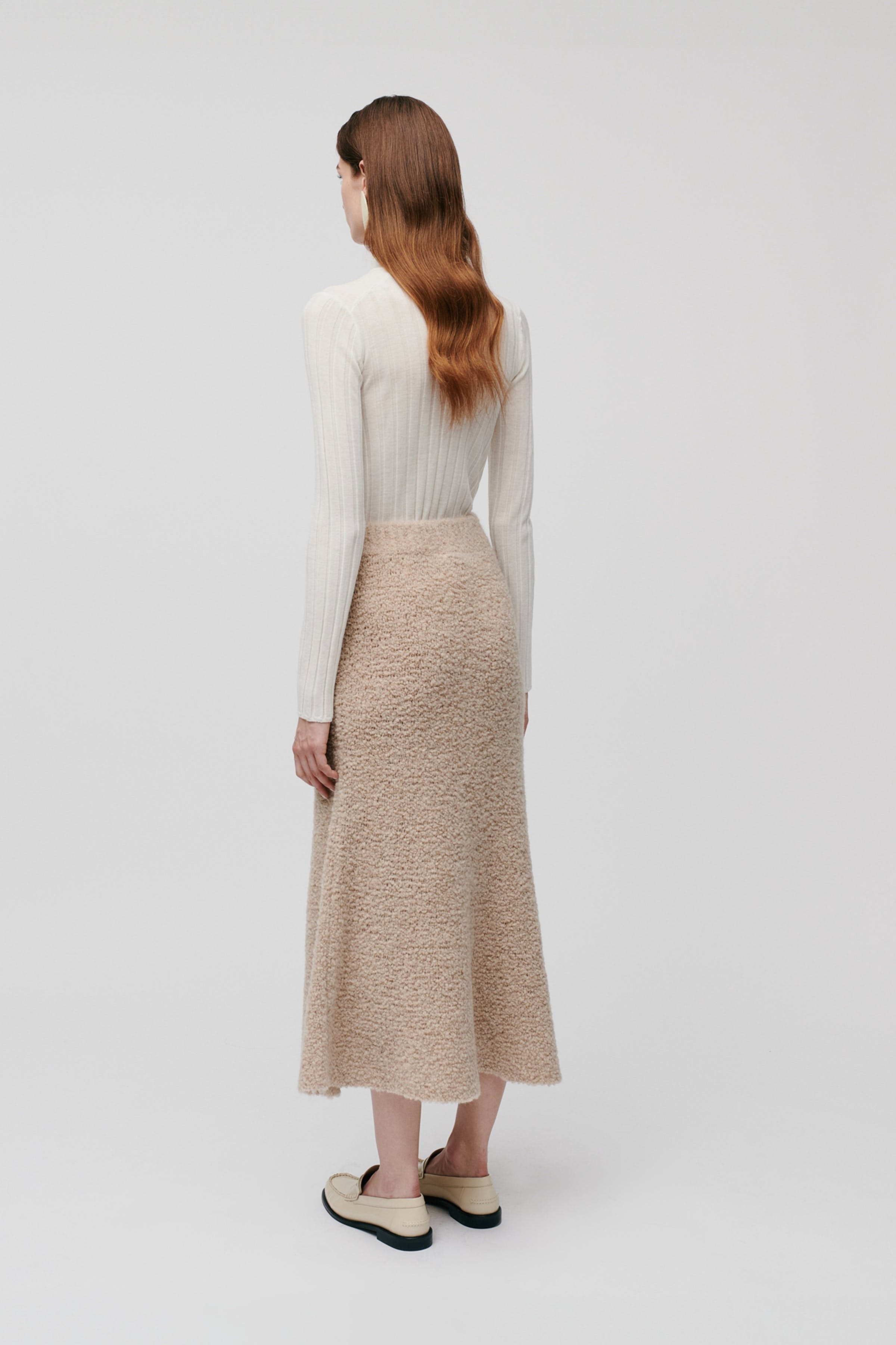 KRISTYN Skjørt LOOKBOOK BACK 30600383-BE453