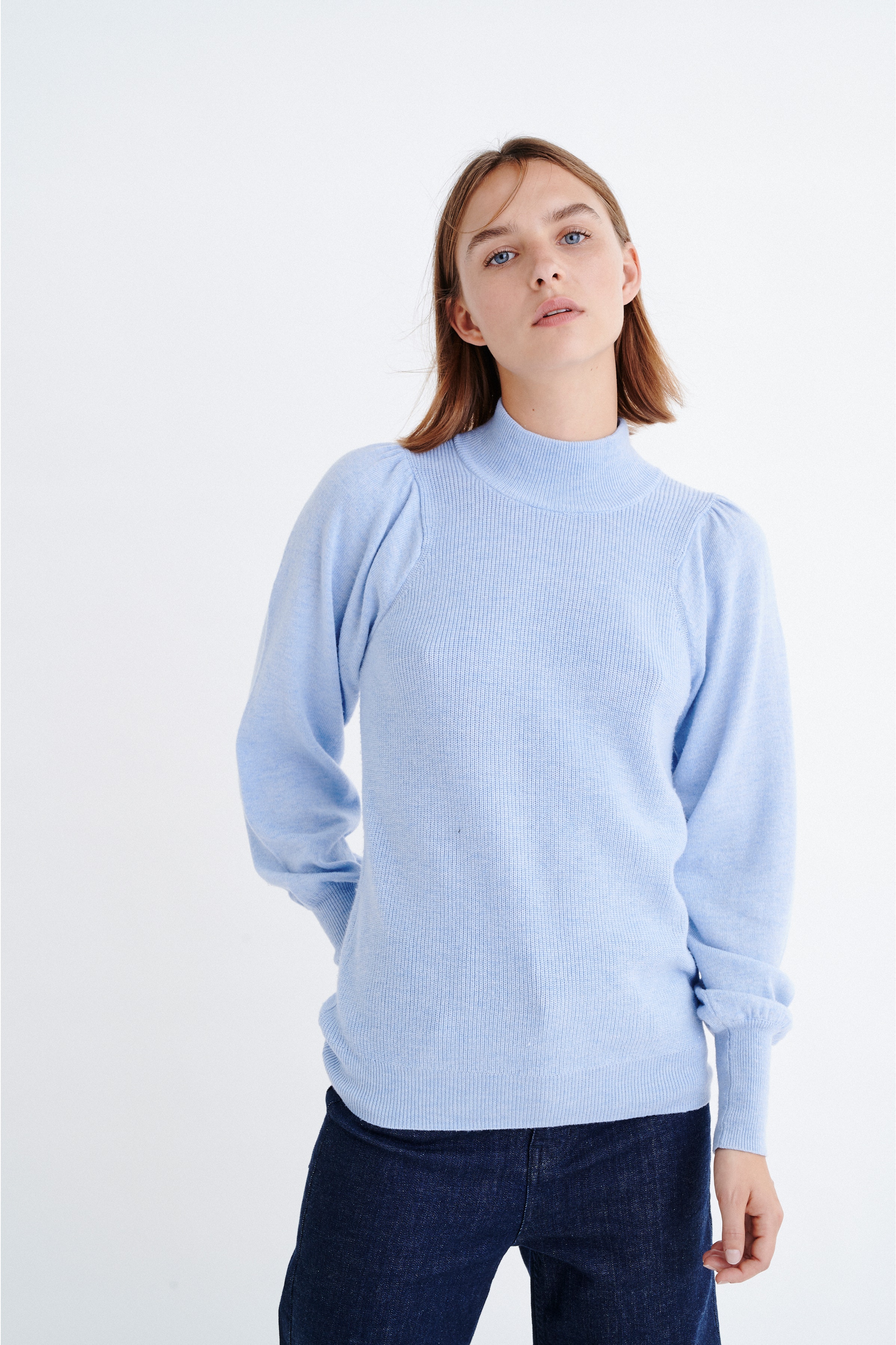 EmaIW Pullover LOOKBOOK FRONT 30105025-10205