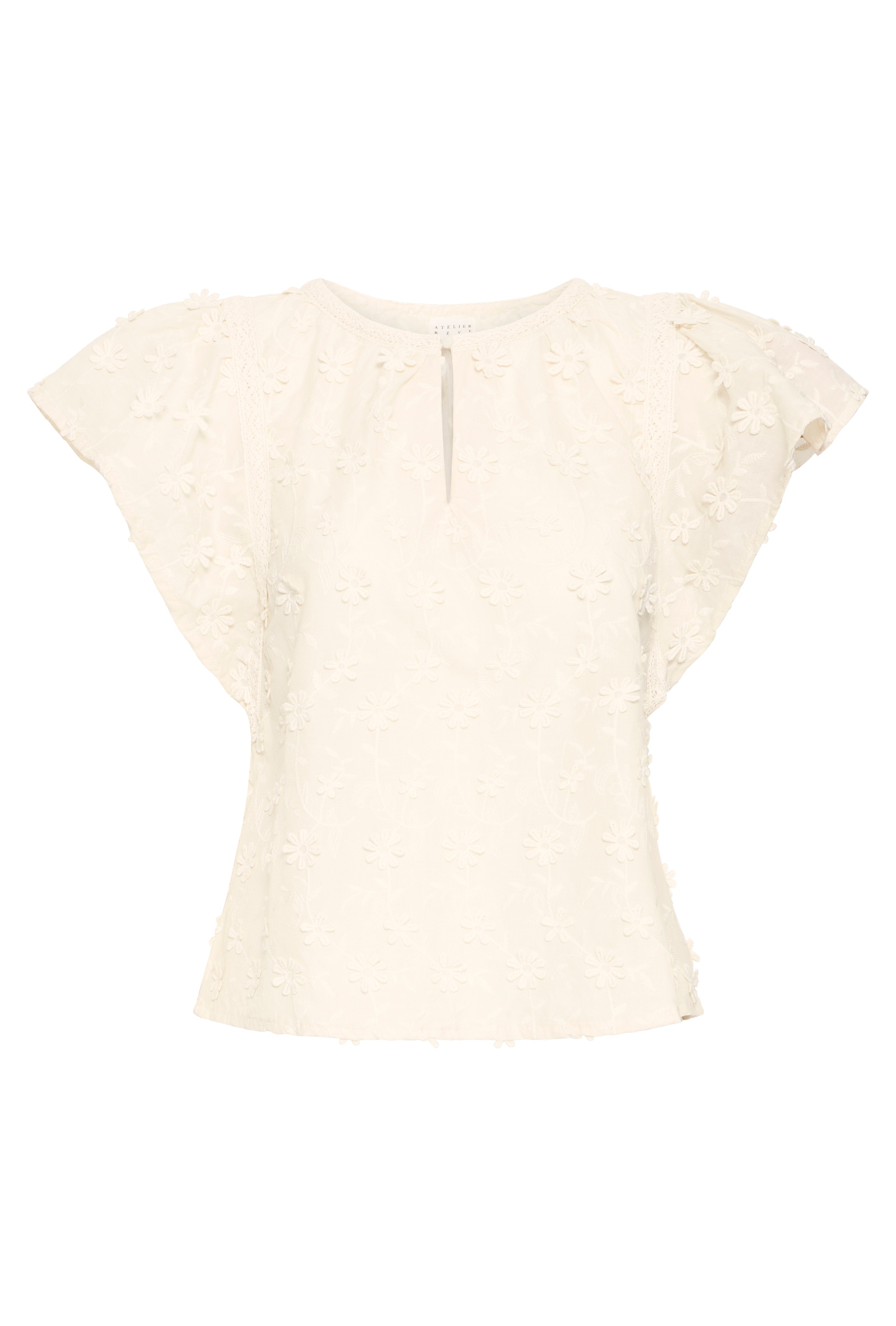 IRLIANE Kurzarm-Bluse PACK FRONT 20122626-130905