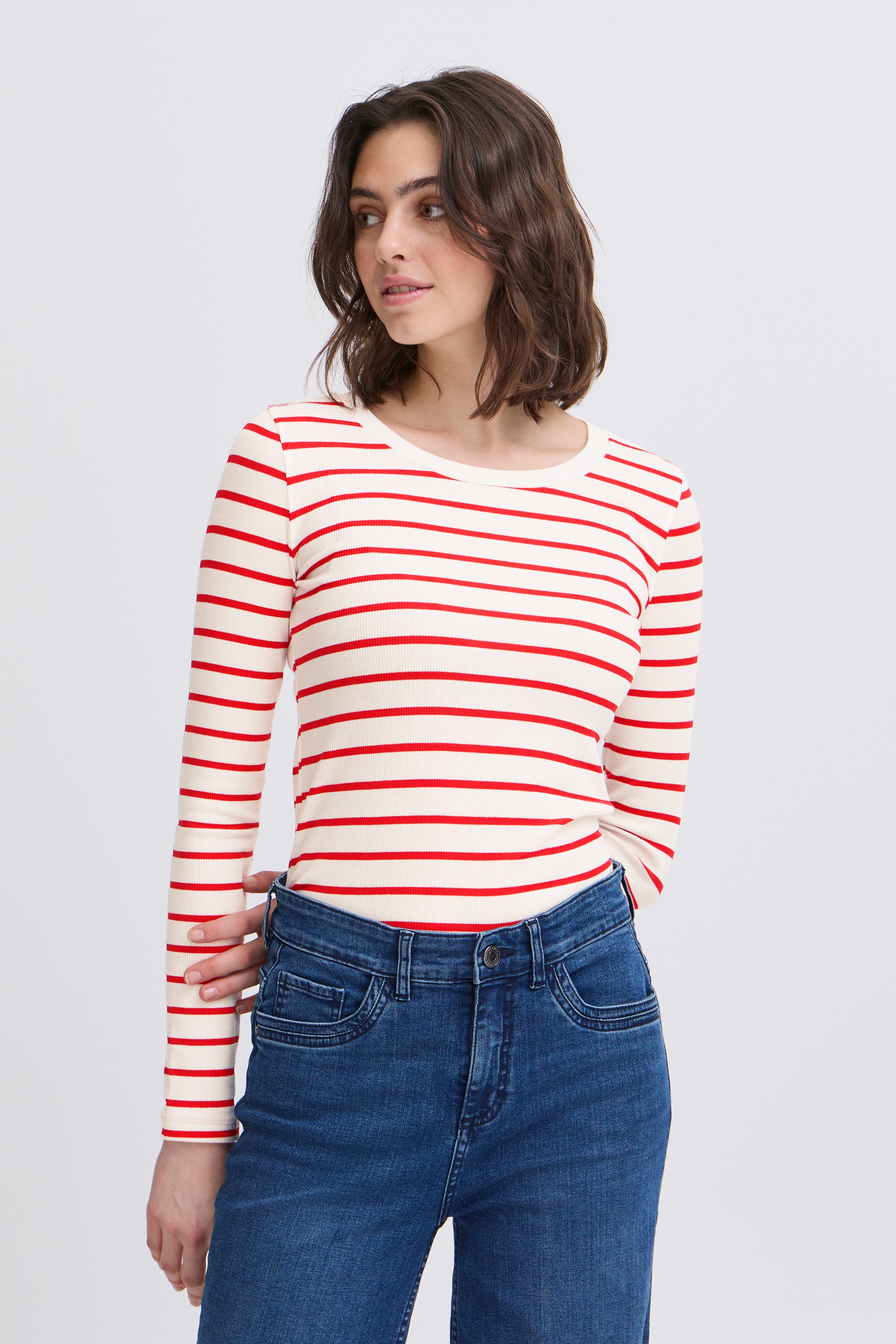 FRHIZAMOND Langermet T-shirt LOOKBOOK FRONT 20615551-201203