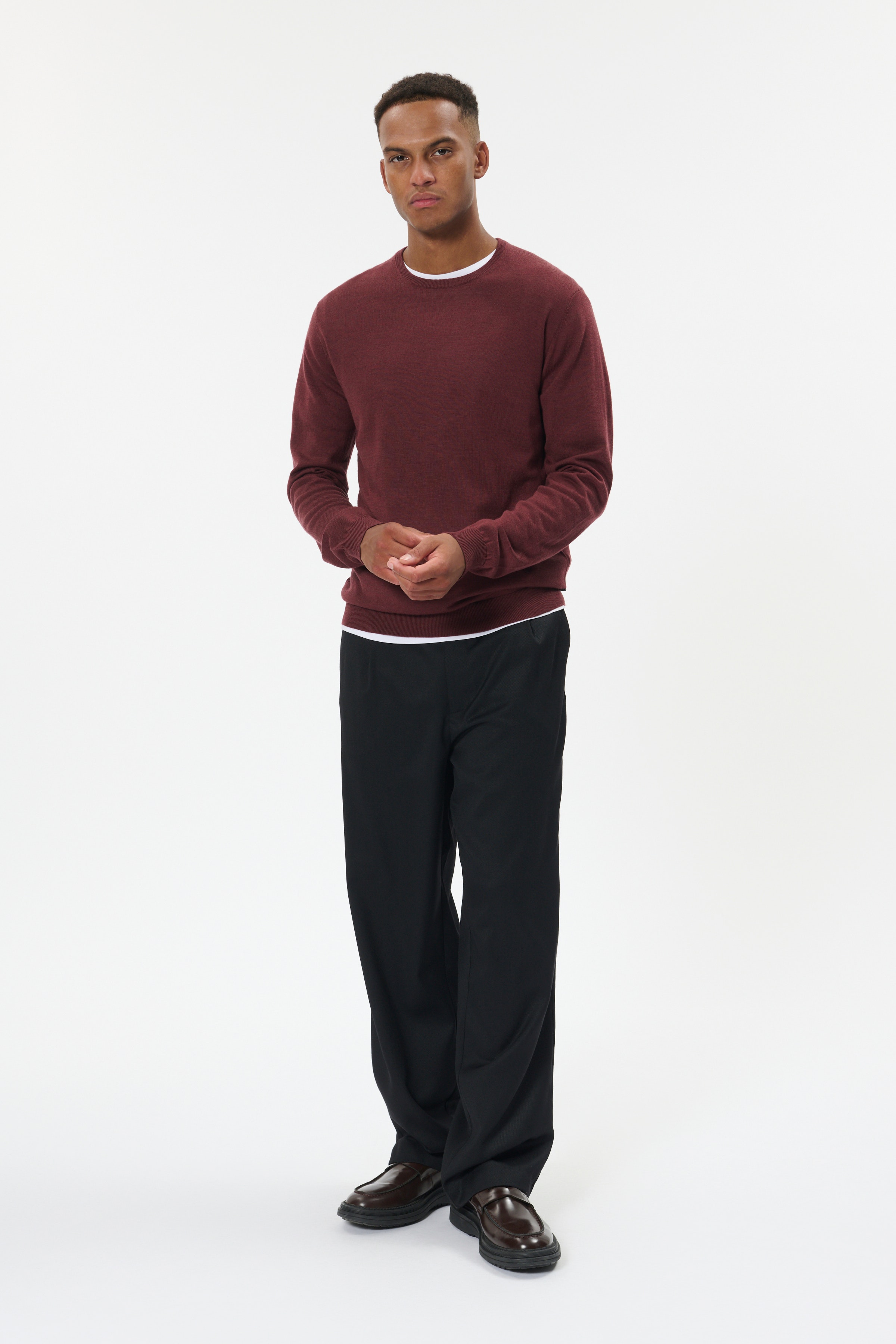 Margrate Merino Pullover LOOKBOOK FRONT 30200611-1913171