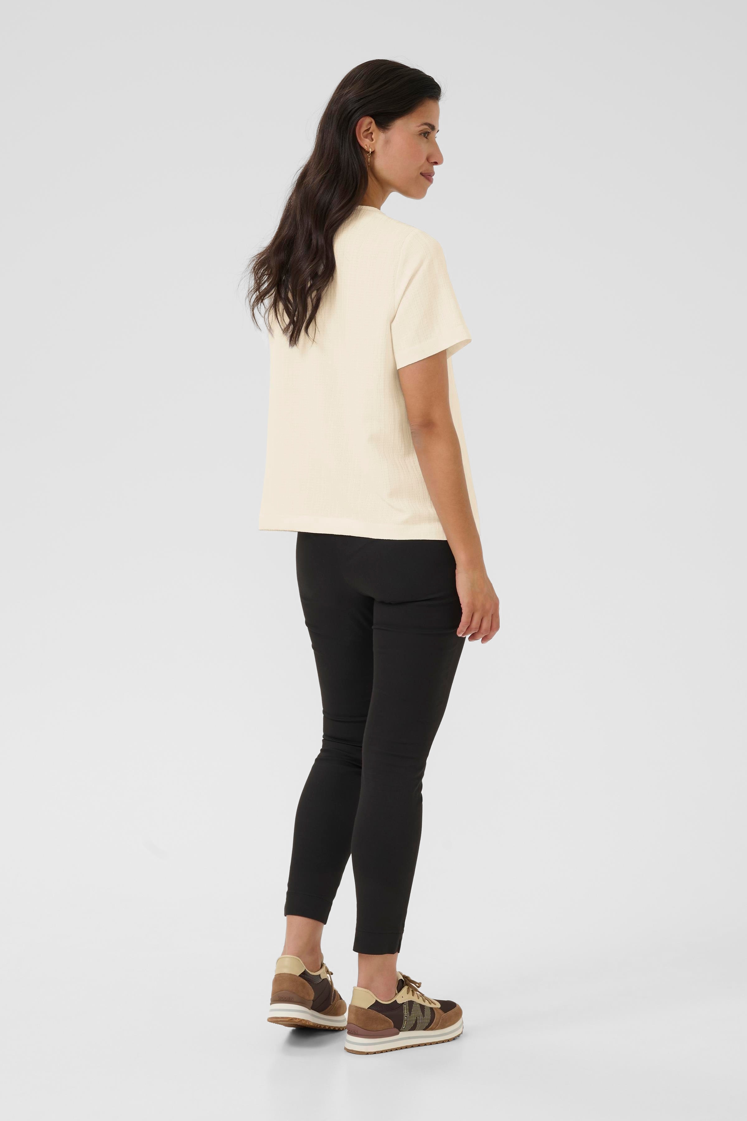 BPvitta Bluse LOOKBOOK BACK 40200014-106482