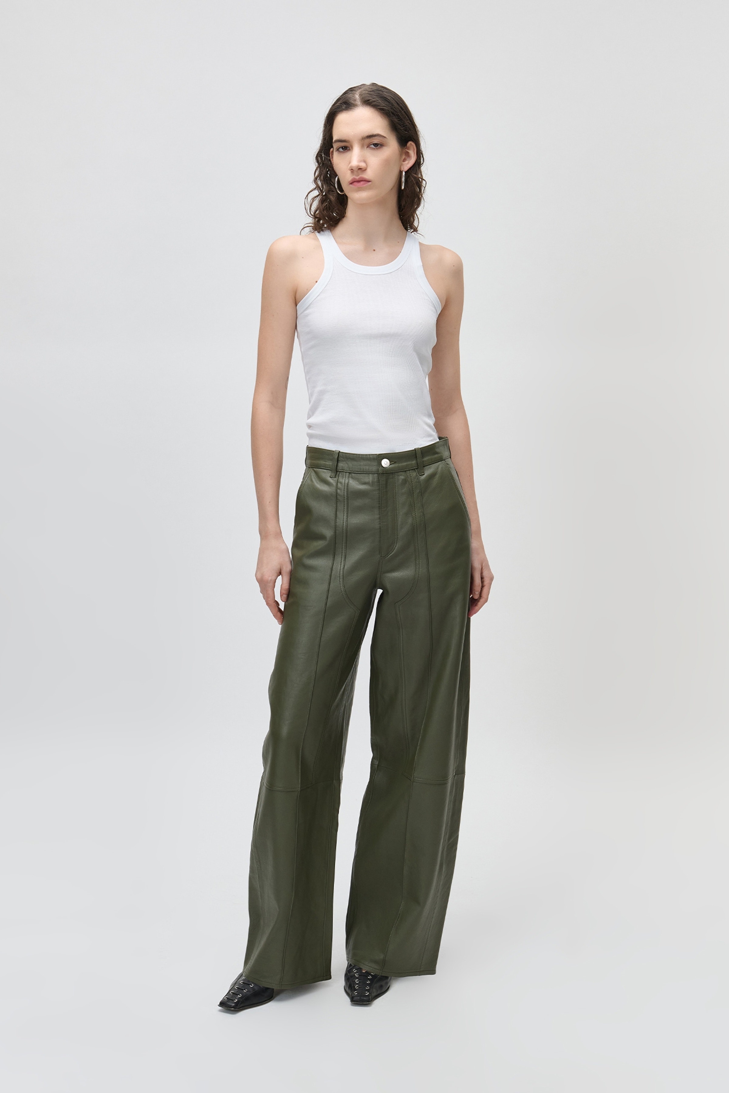 LESLIE Trousers LOOKBOOK FRONT 30600691-GR533
