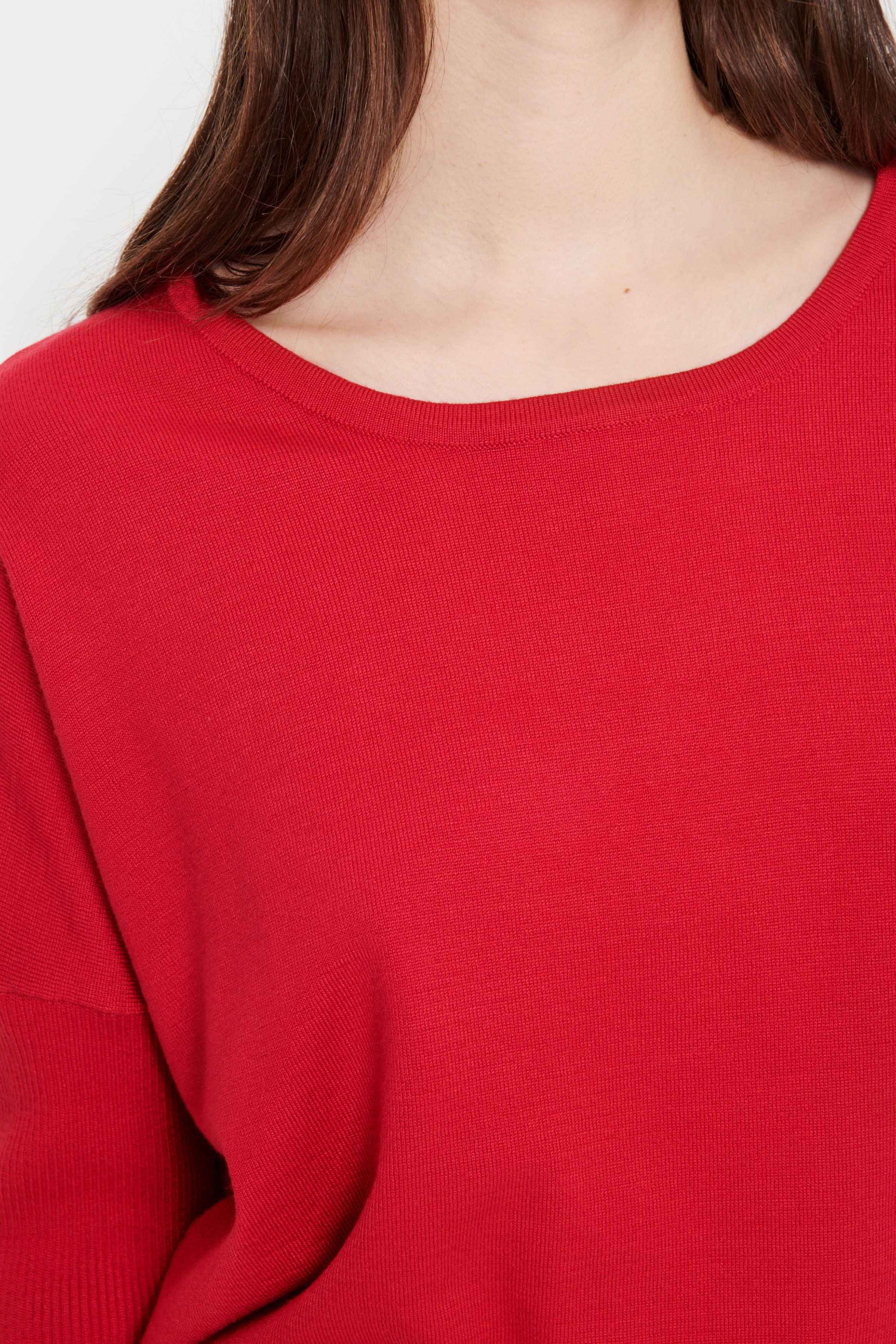MilaSZ R-Neck Pullover LOOKBOOK DETAIL 30500003-171640