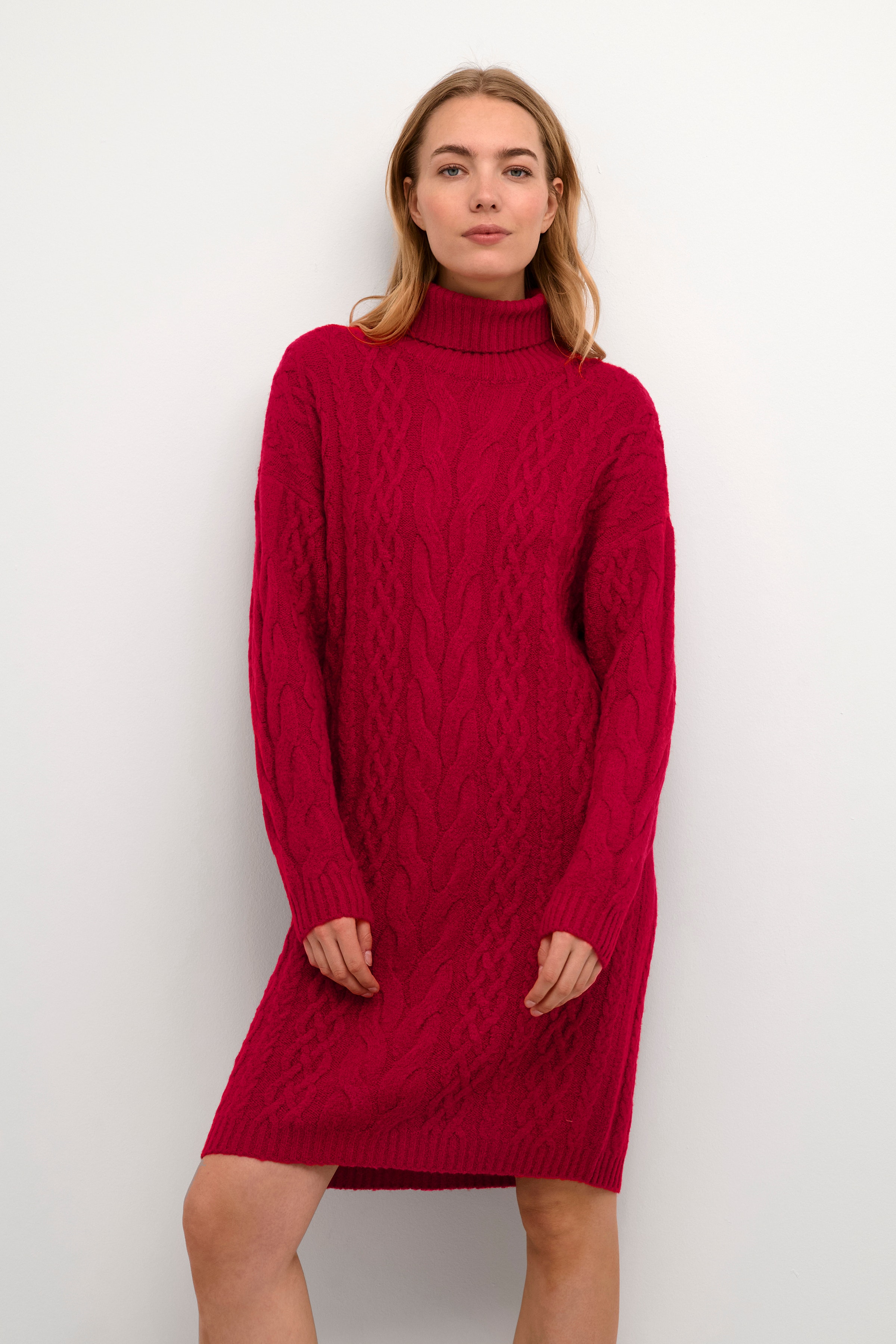 CRCabin Knitted dress LOOKBOOK FRONT 10610400-191557