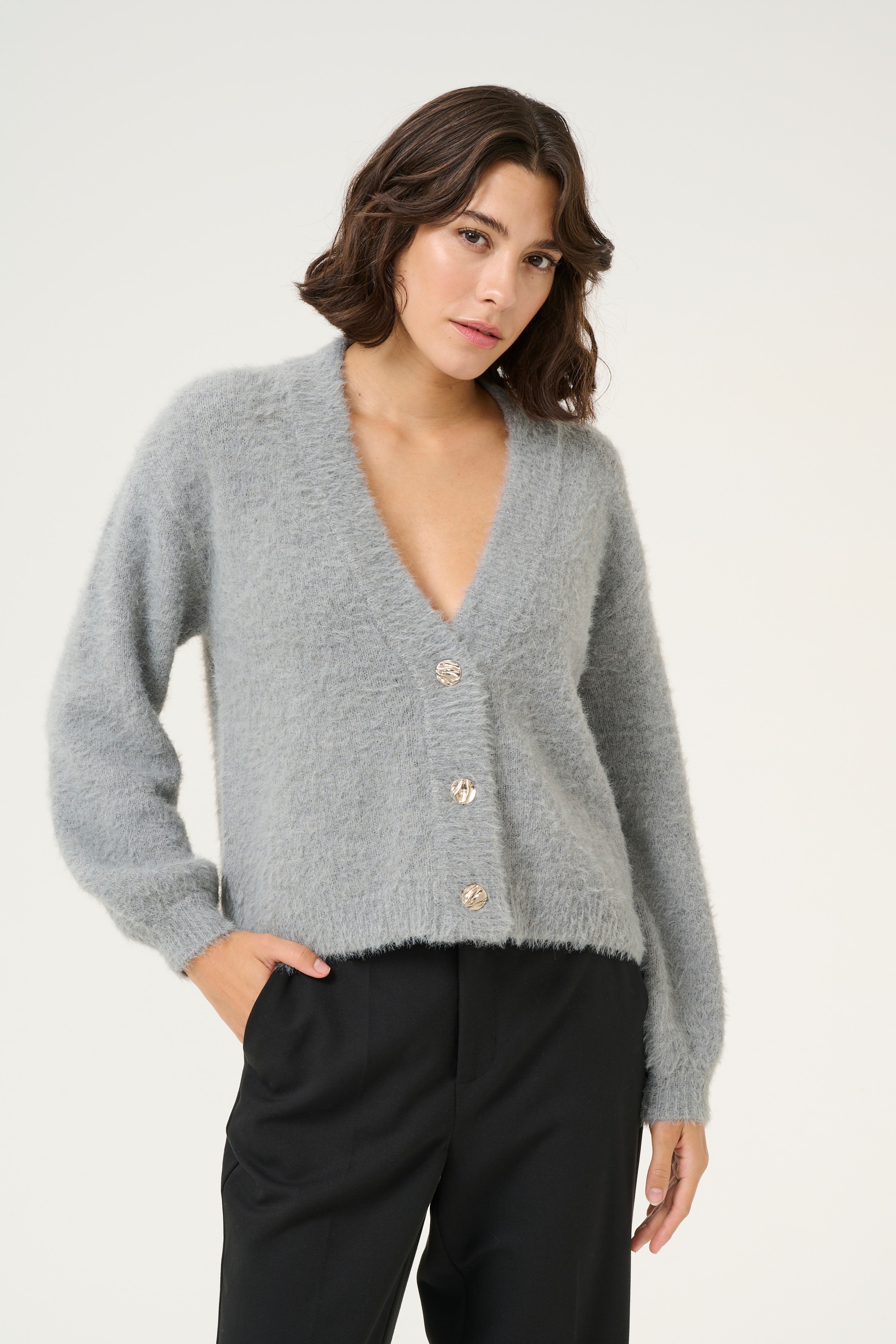 KAvilma Cardigan LOOKBOOK FRONT 10509280-100126