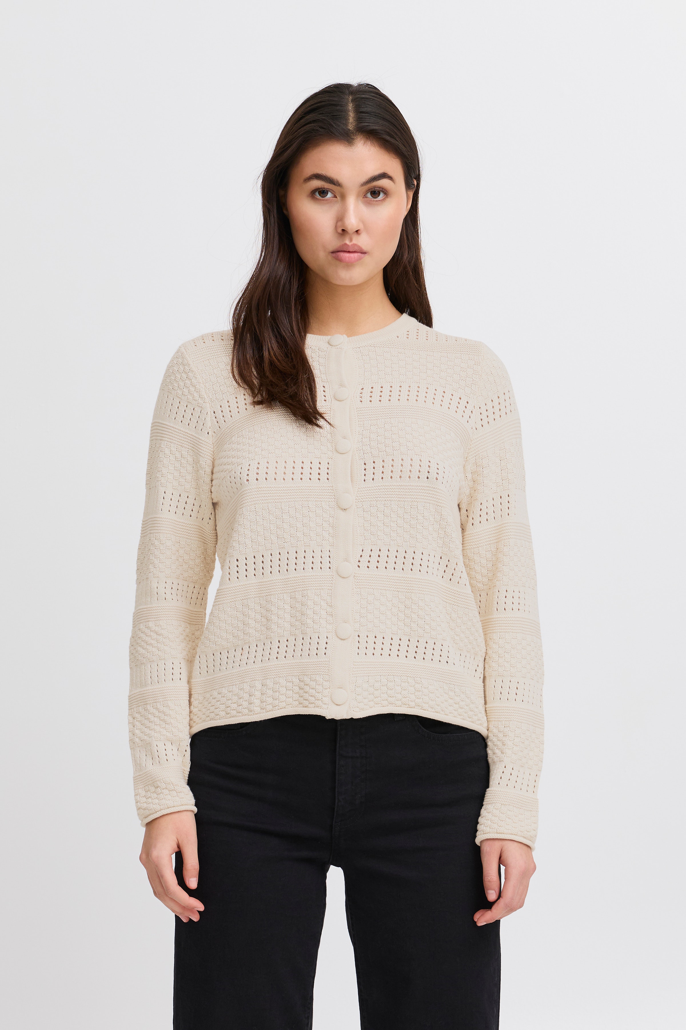 IHDESANE CA Strikket cardigan LOOKBOOK FRONT 20122612-130905