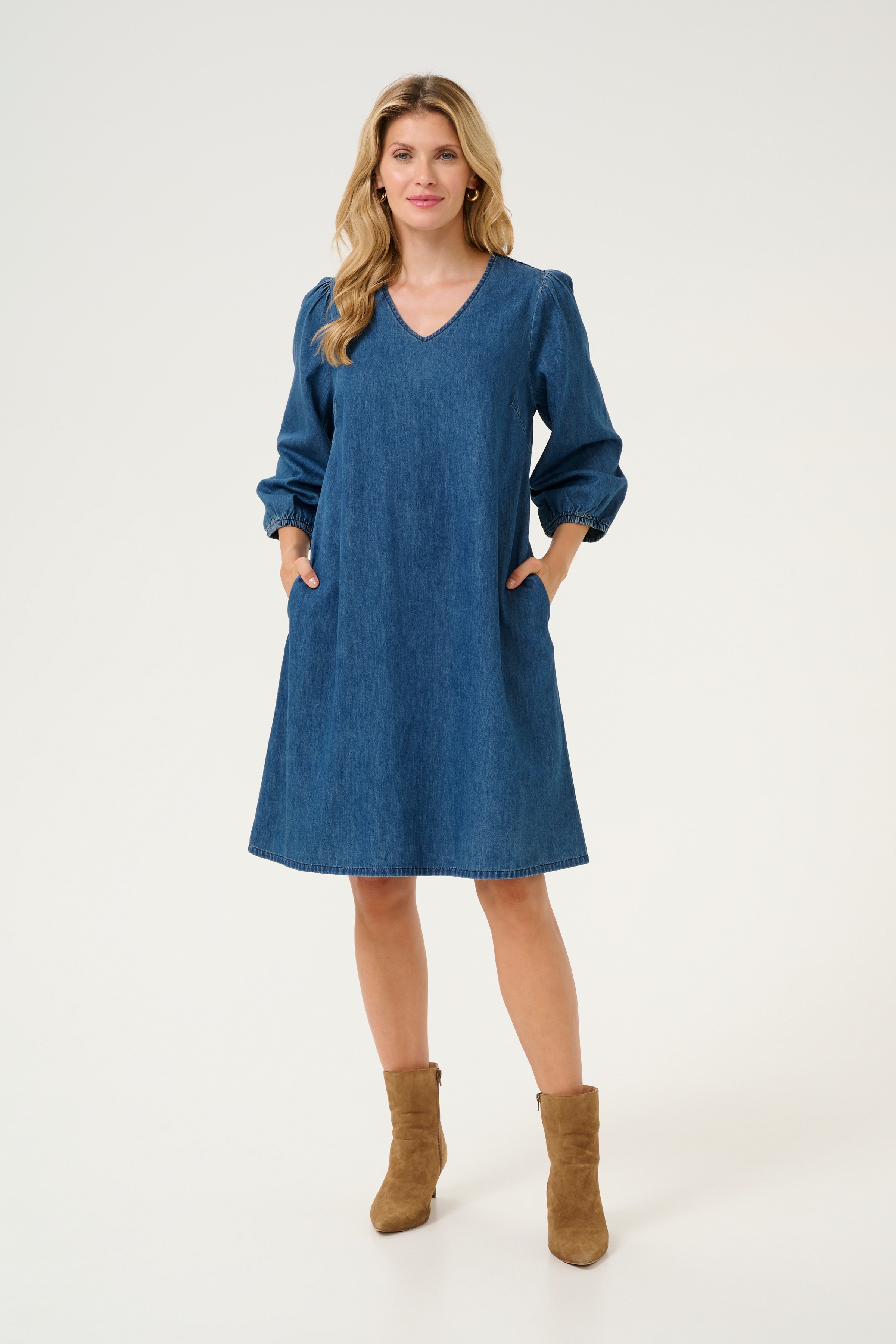 CUlivie Kjole LOOKBOOK FRONT 50111526-500029