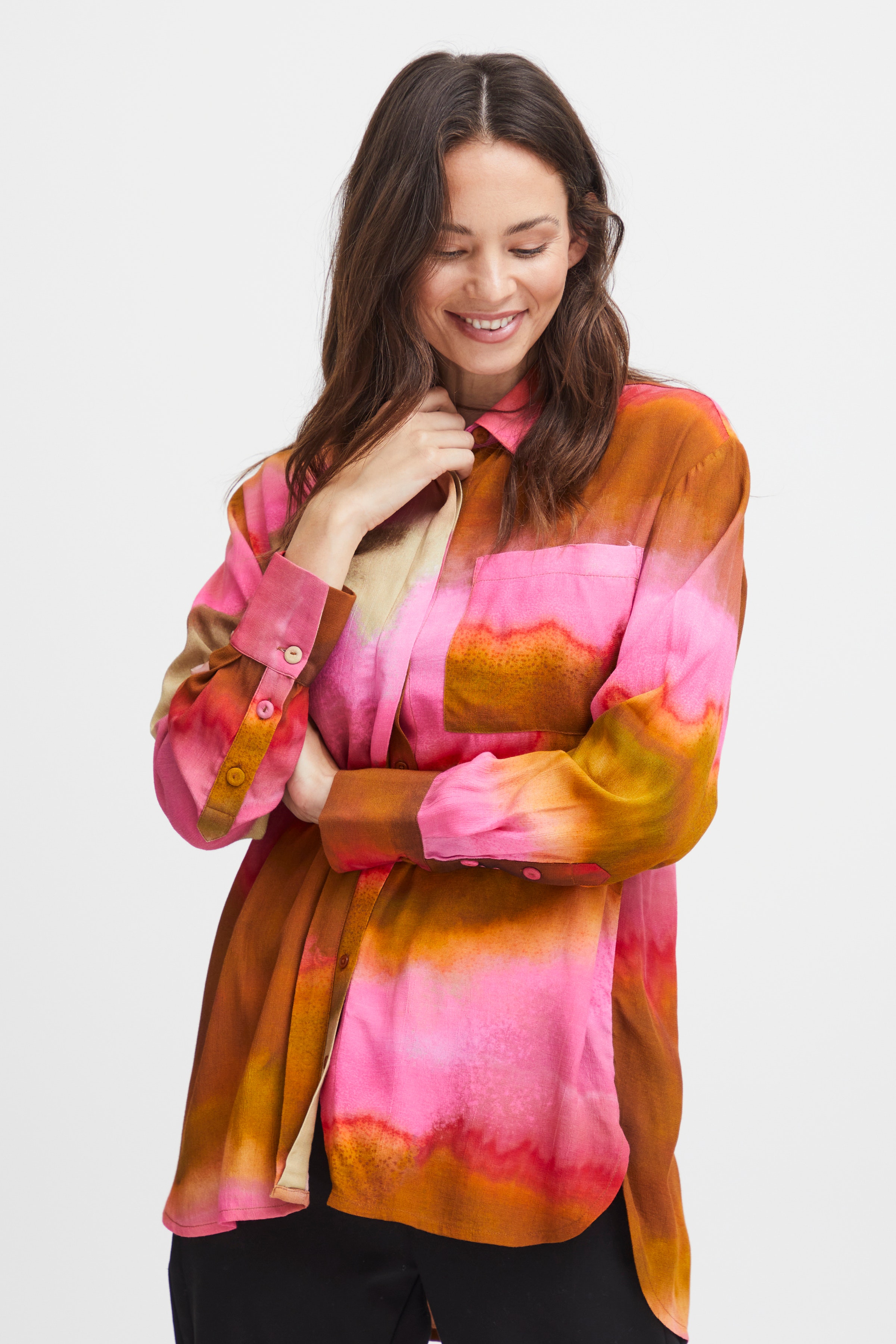 FRREBEKKA Skjorte LOOKBOOK FRONT 20612925-202395