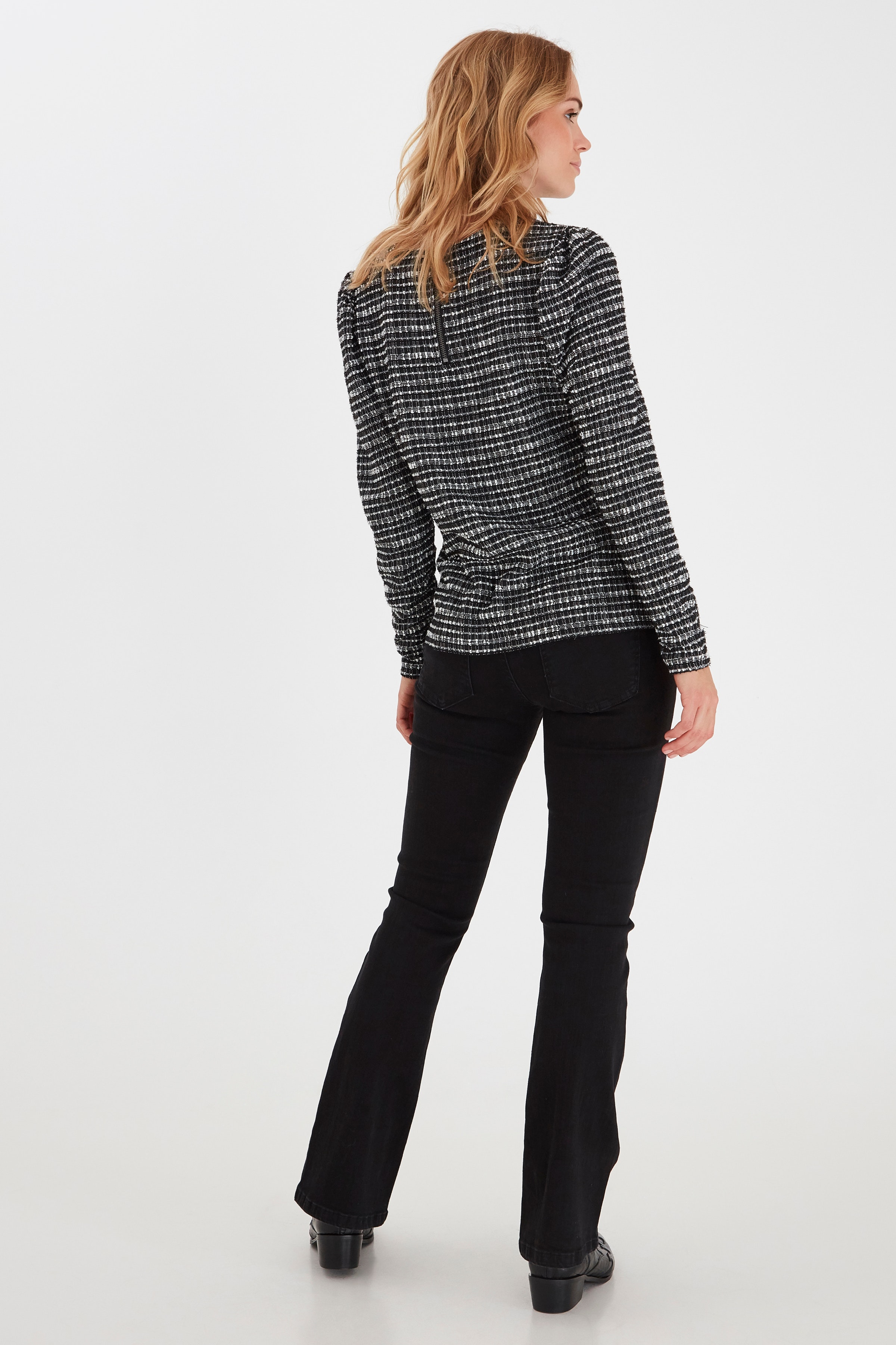 Kurzarm-Bluse LOOKBOOK FRONT 20808971-200453