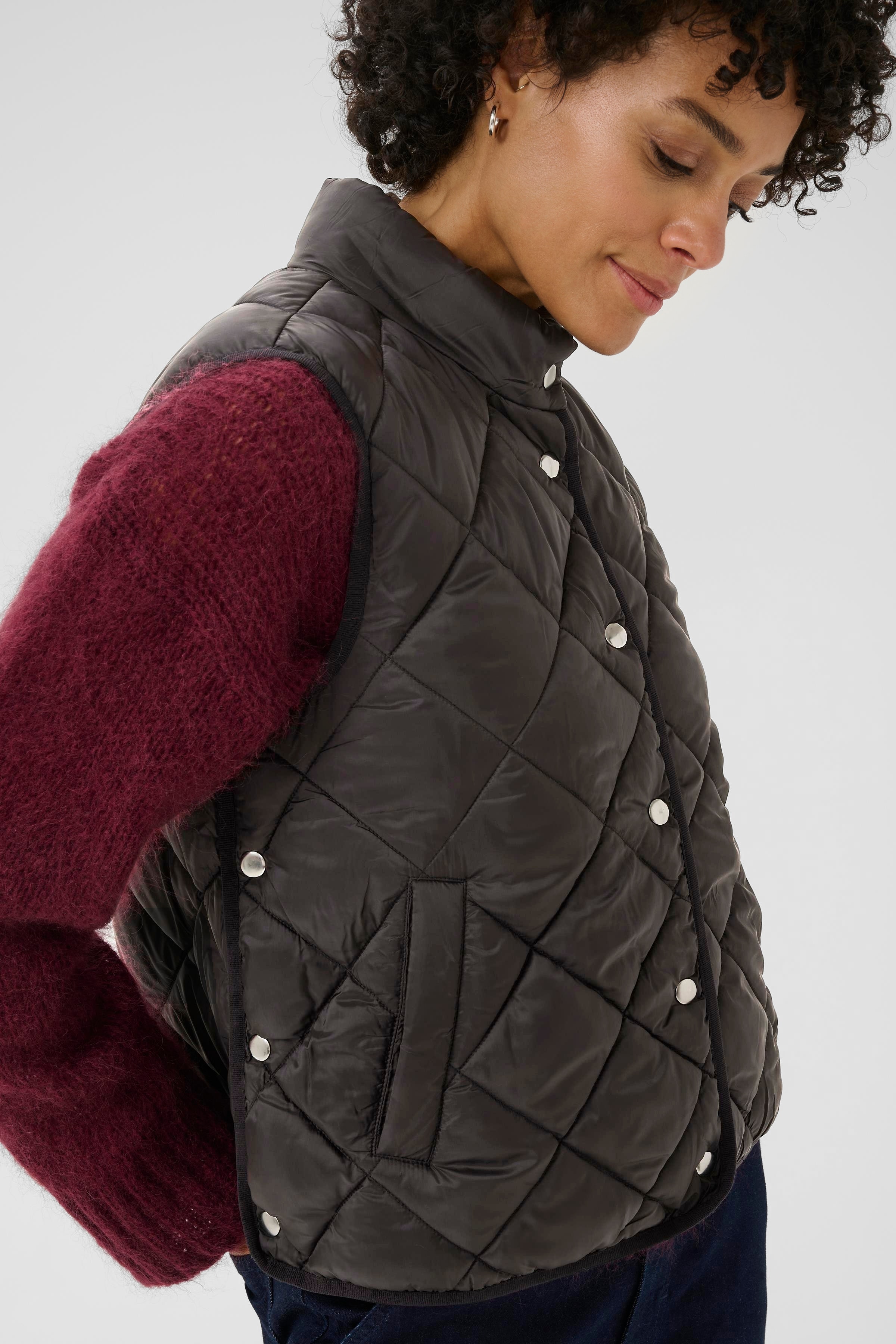 SidsePW Warm waistcoat LOOKBOOK DETAIL 30309933-194008