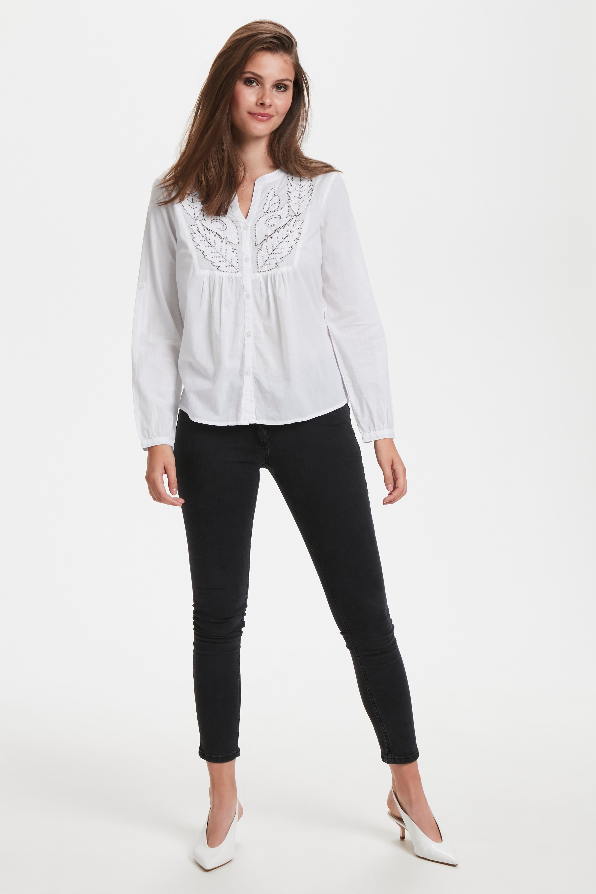 Langermet skjorte LOOKBOOK FRONT 10604947-60034
