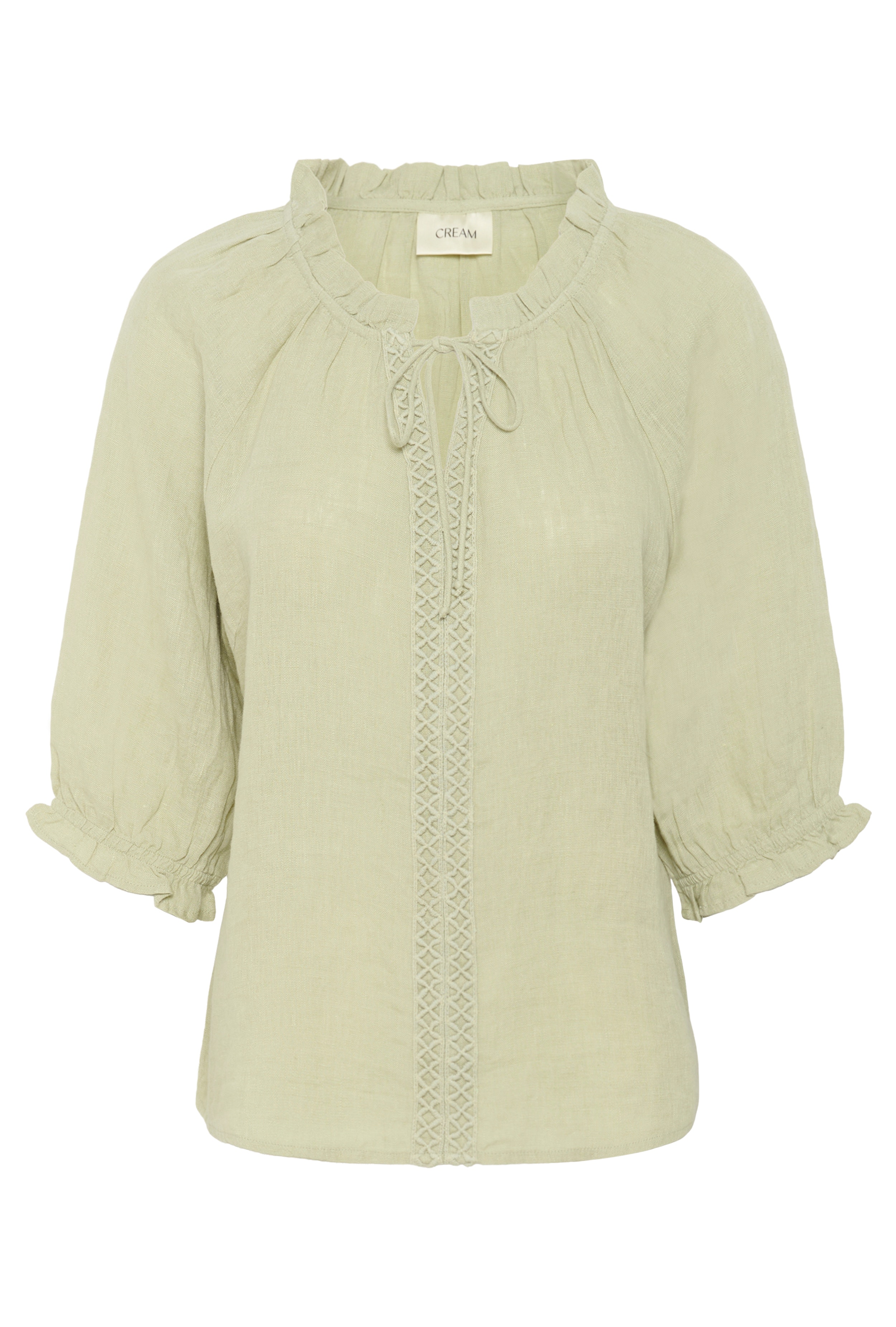 CRBellis Linen blouse PACK FRONT 10613469-160213