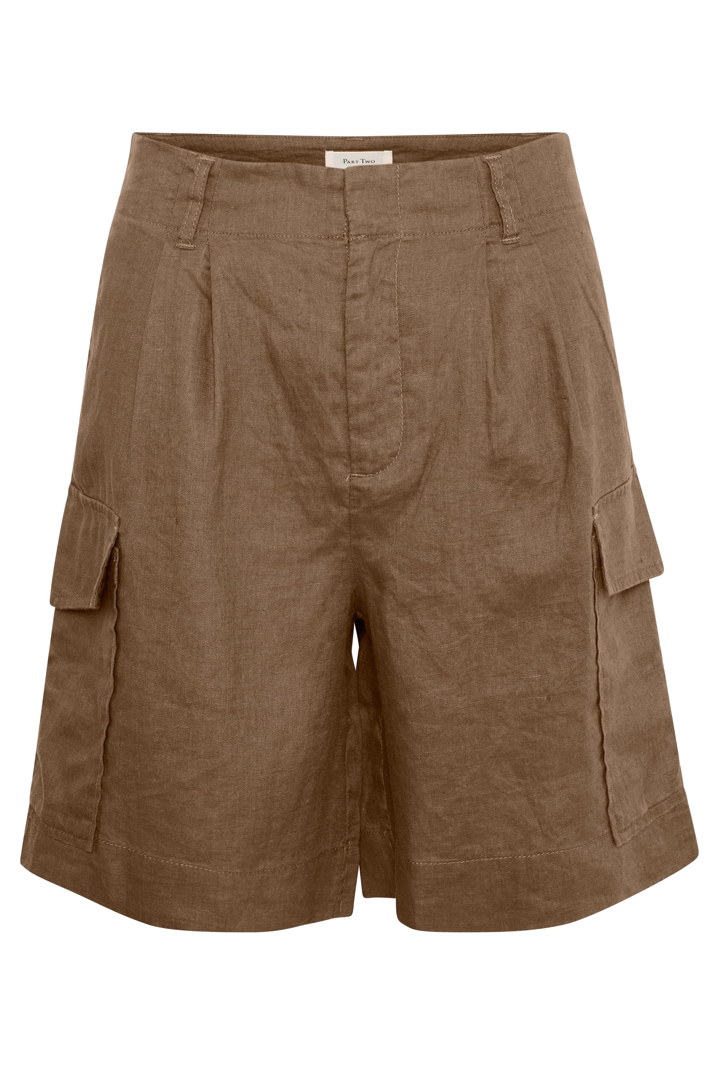 GedictePW Linen shorts LOOKBOOK FRONT 30308588-190820