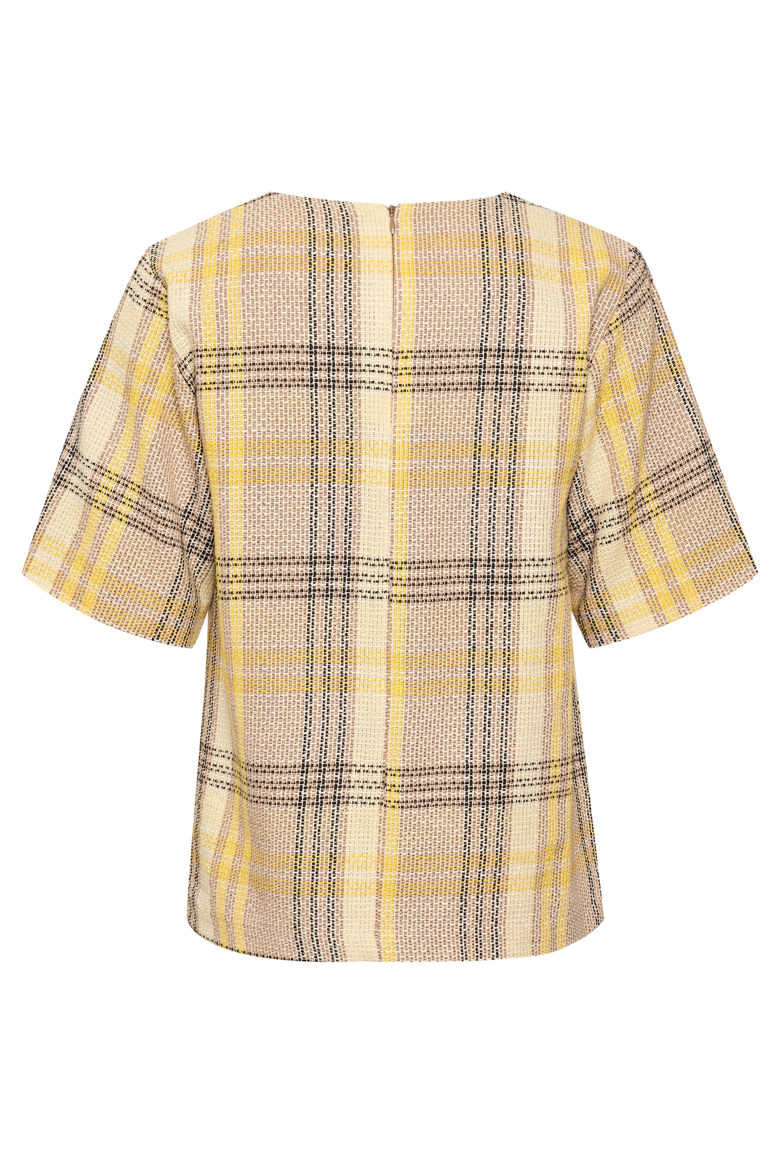 PerleIW Kurzarm-Bluse PACK BACK 30107132-300371