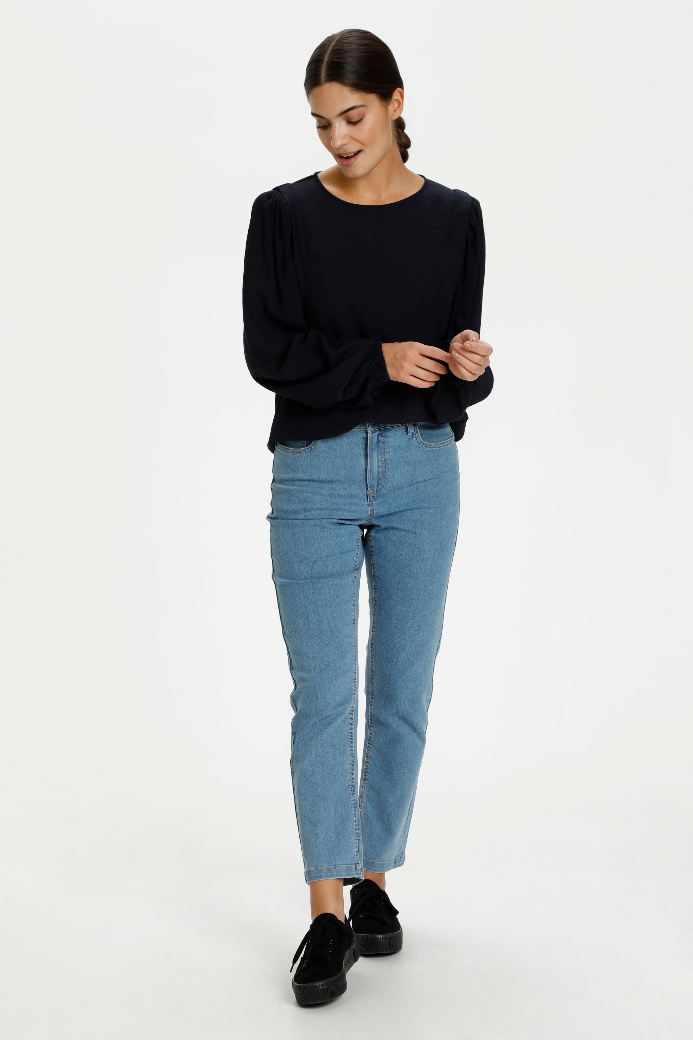 KAlosida Langarm-Bluse LOOKBOOK FRONT 10505672-194020