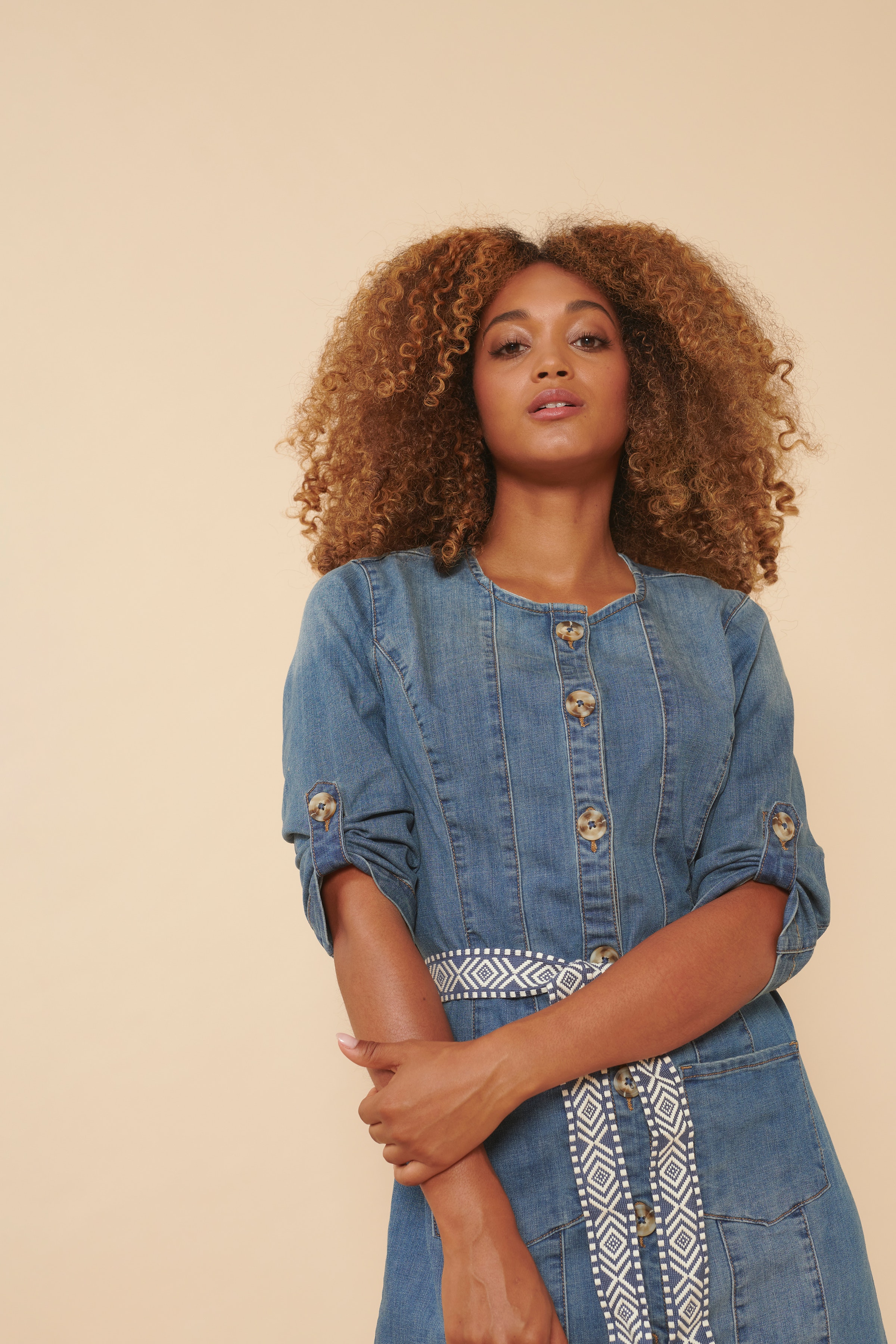 CRBerete Denim Kjole LOCATION NONE 10608358-100115