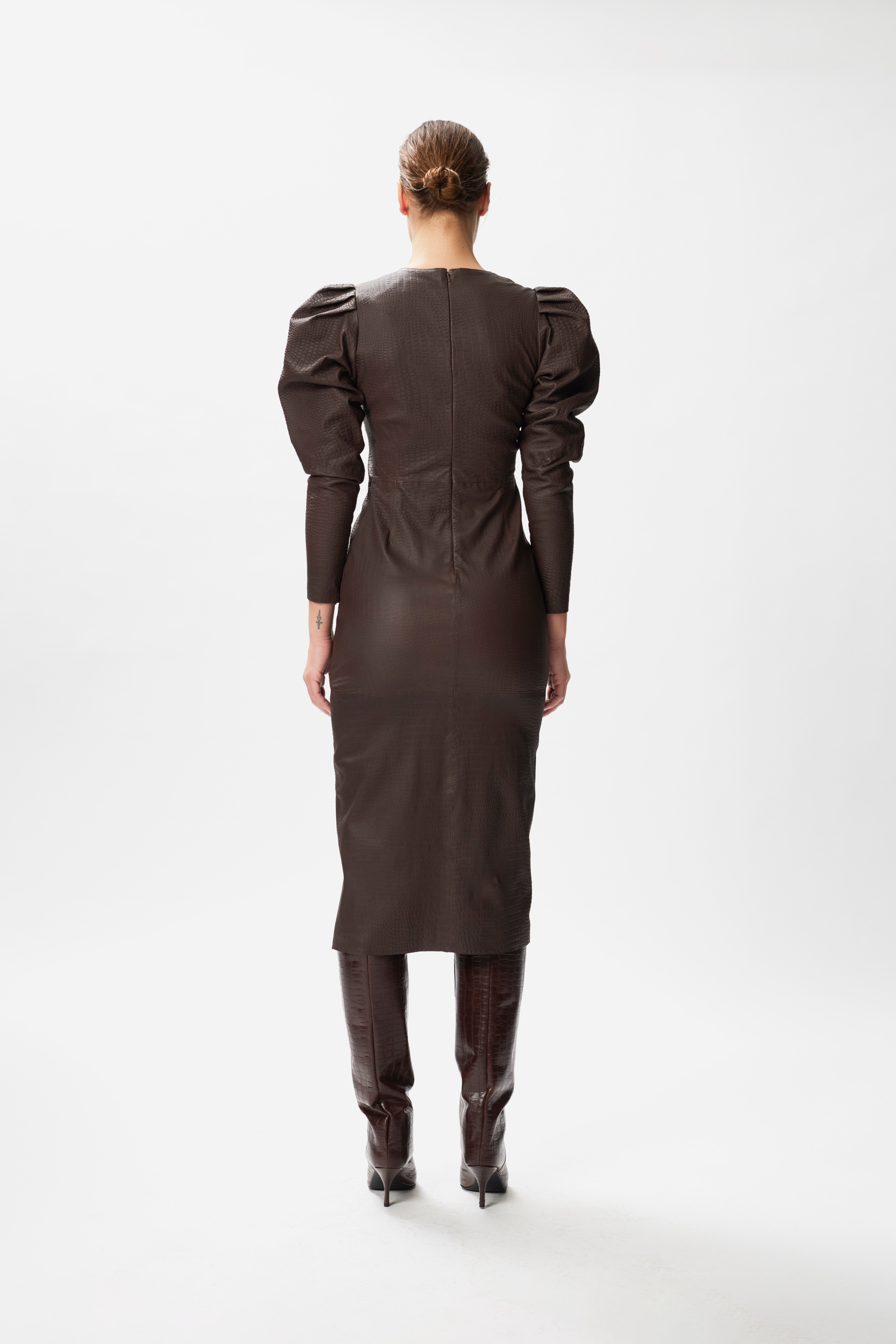 KariGZ Lær kjole LOOKBOOK FRONT 10905491-101722