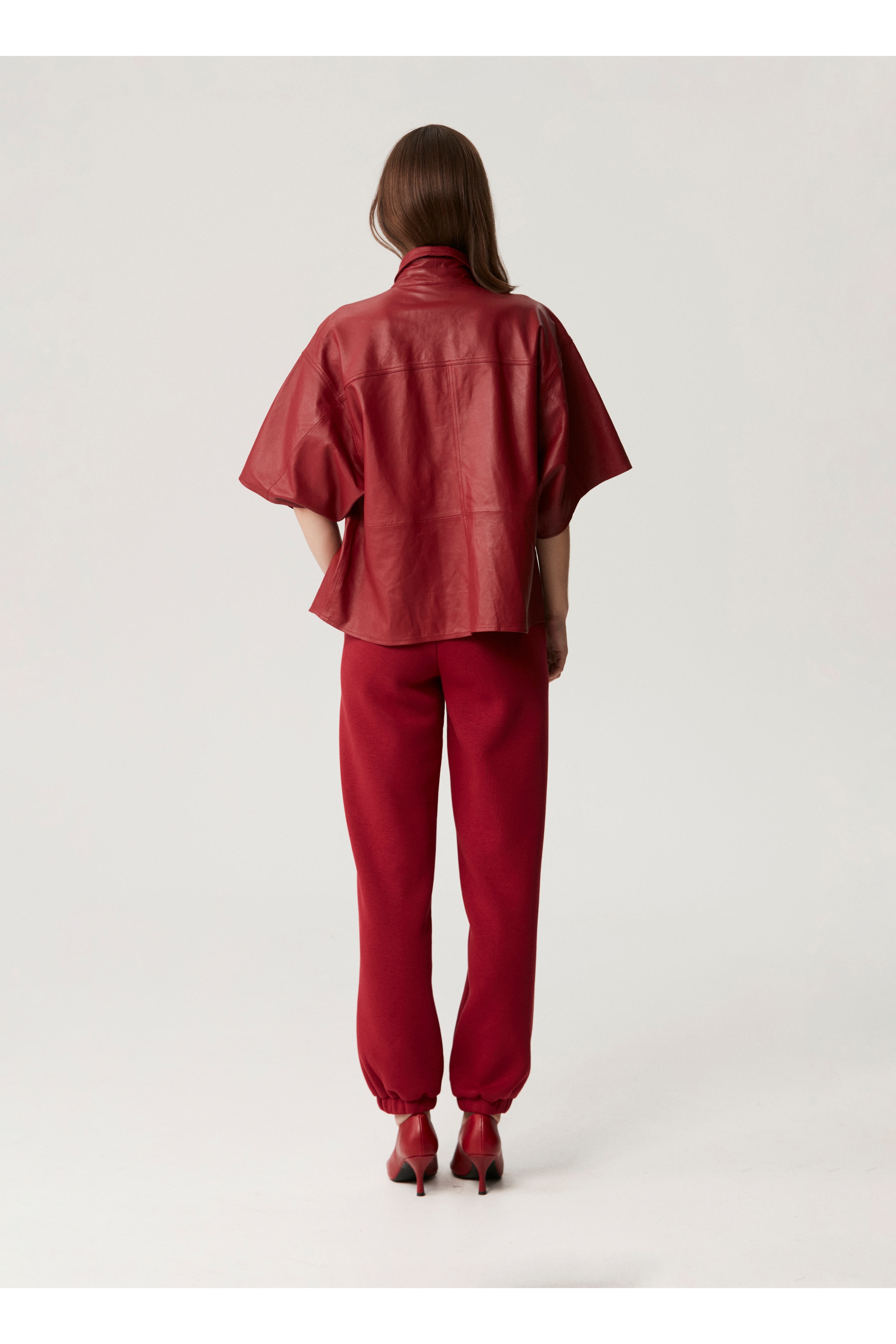 LiljaGZ SS Skinn skjorte LOOKBOOK BACK 10905350-101426