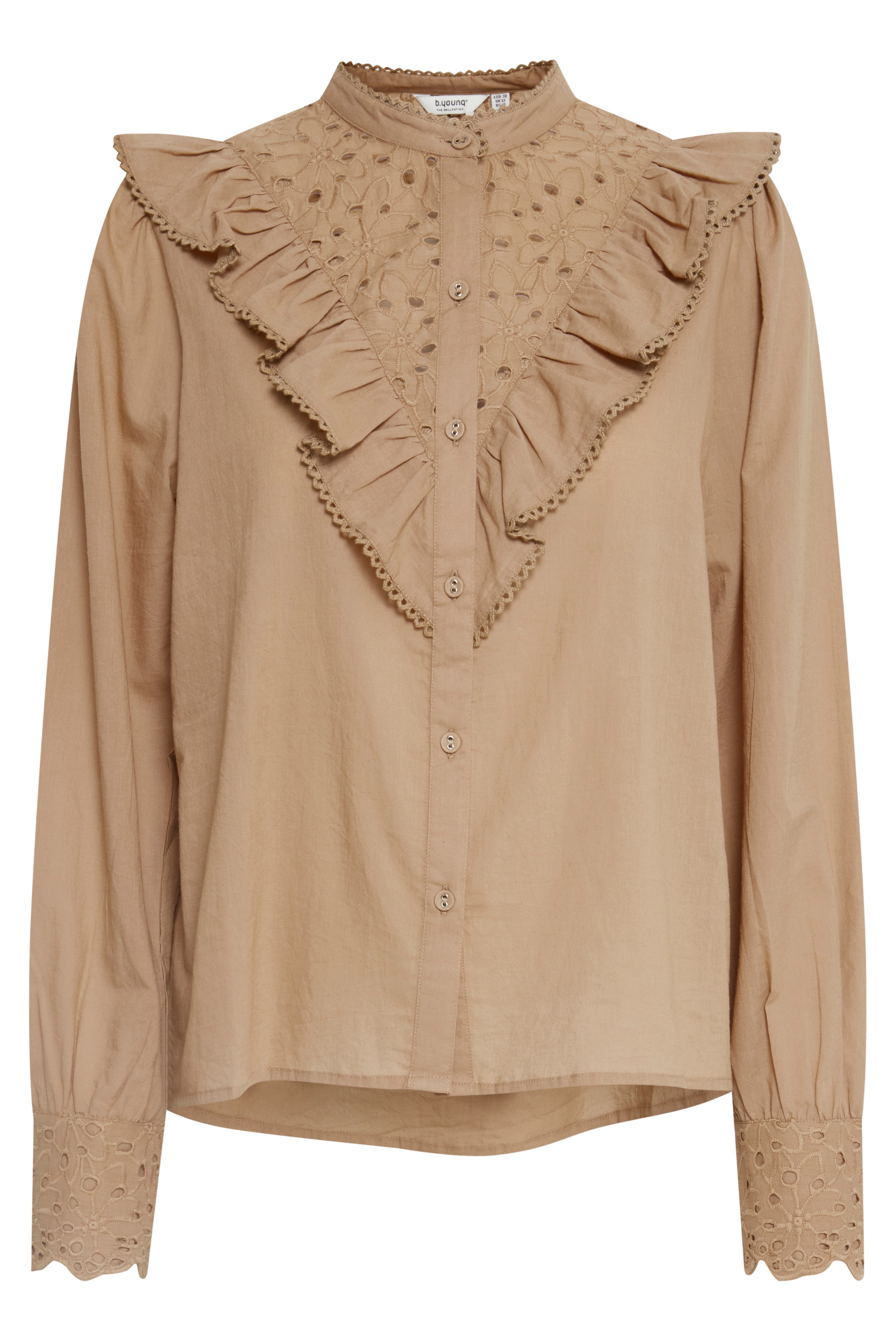 Blouse with long sleeve PACK FRONT 20810173-171320