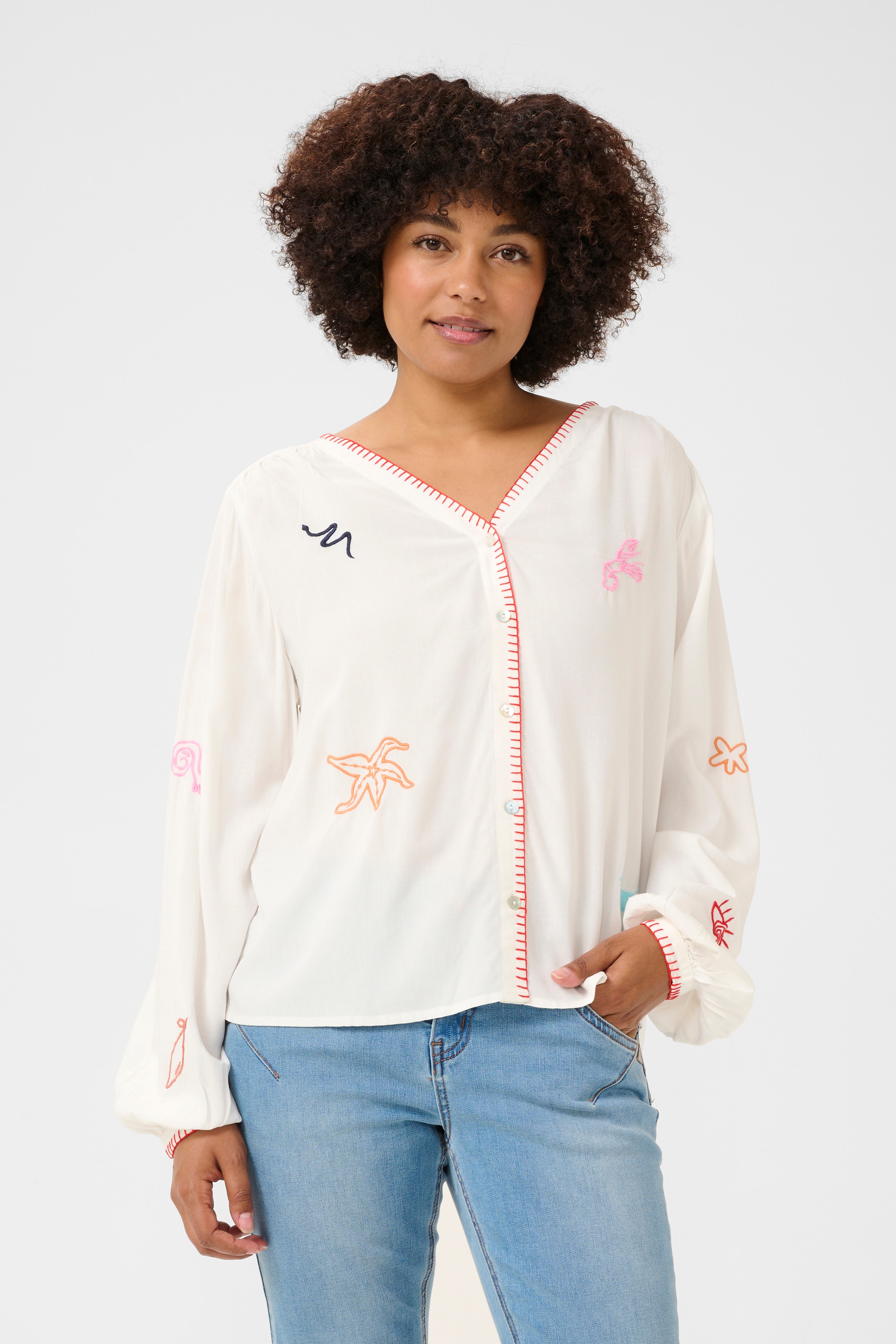 CRSivah Skjorte LOOKBOOK FRONT 10613740-114300