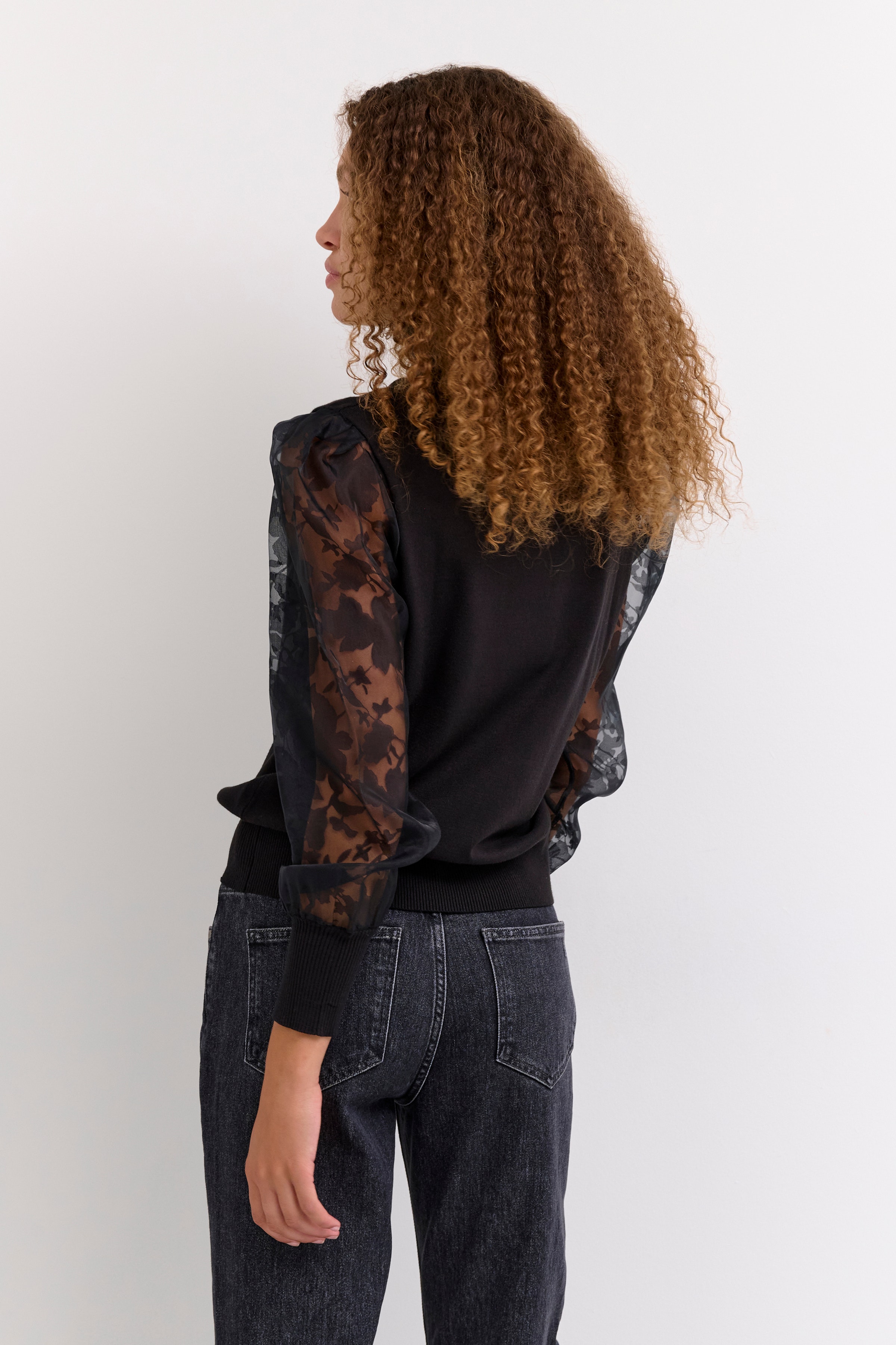 AnnieMW Gebreide Trui LOOKBOOK BACK 10704117-100031