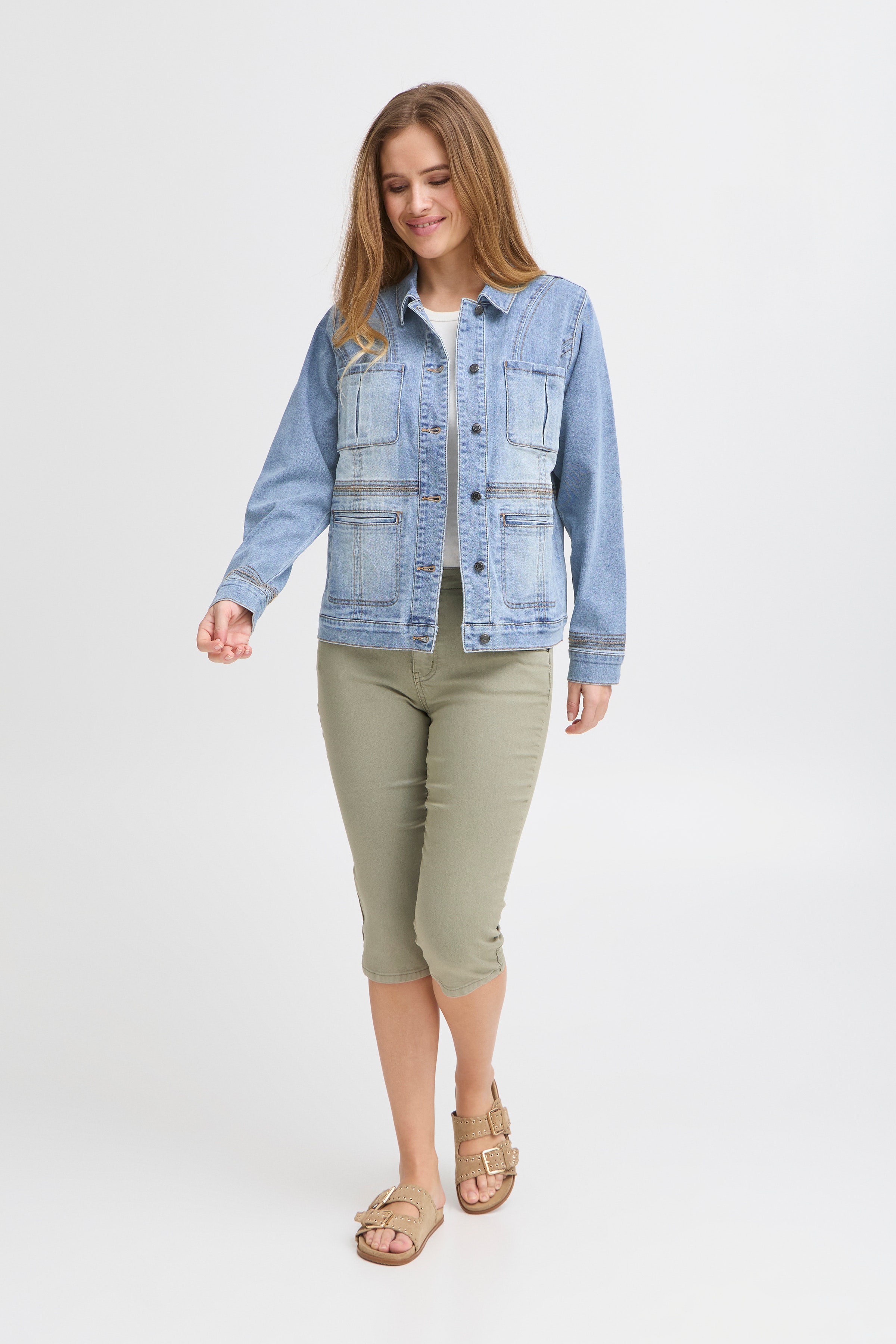 PZKASANDRA Casual jacket LOOKBOOK FRONT 50208647-200008