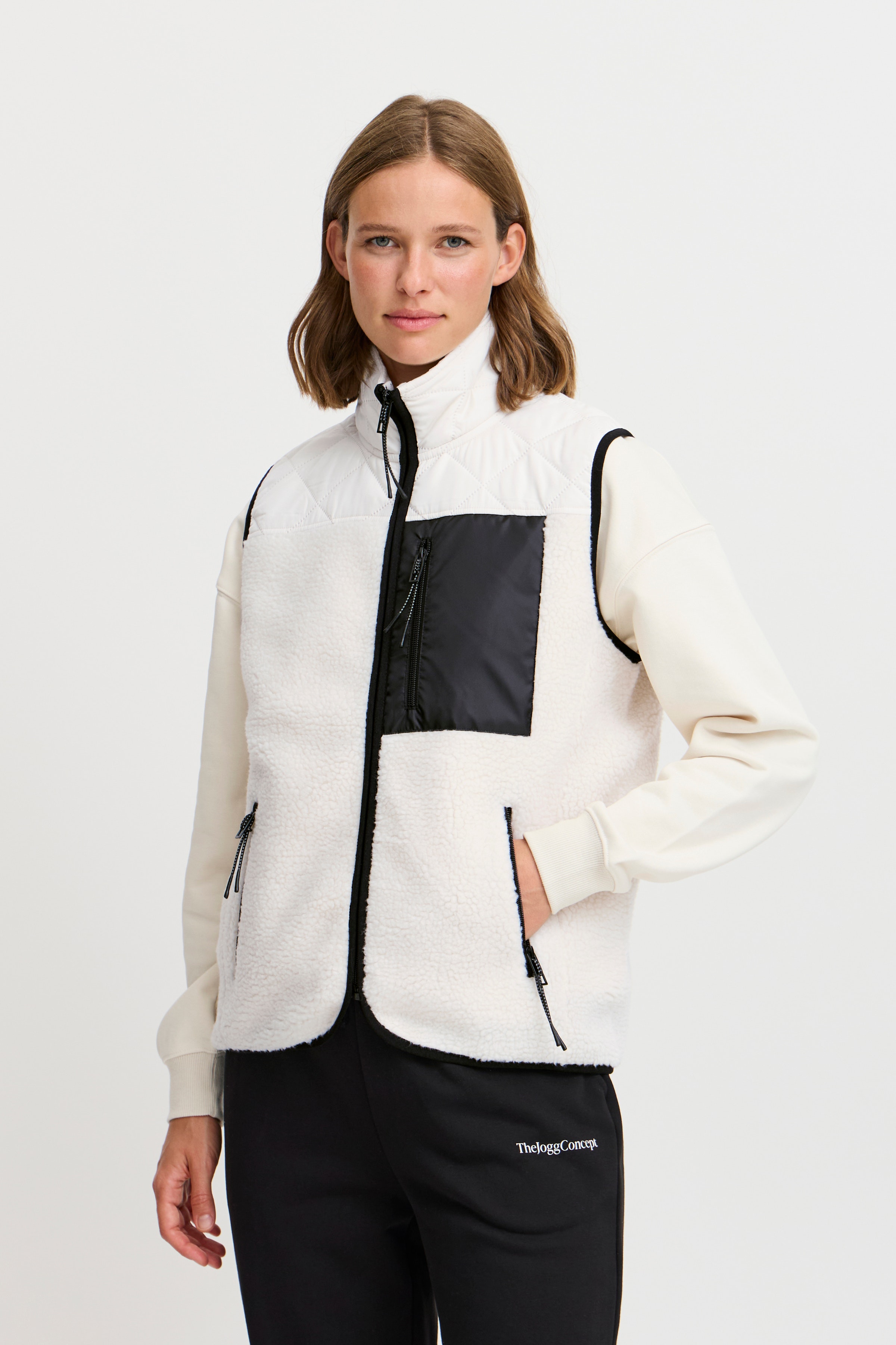 JCBERRI Vest overtøj LOOKBOOK FRONT 22800562-202723