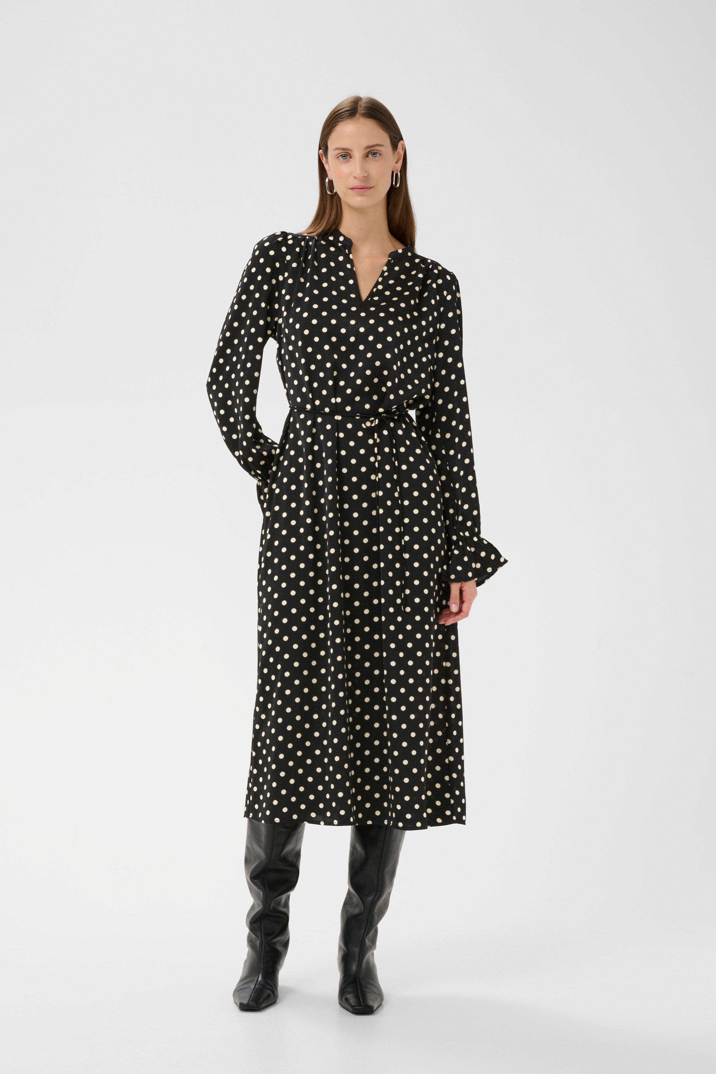 ZeemaIW Kleid LOOKBOOK FRONT 30111247-300177