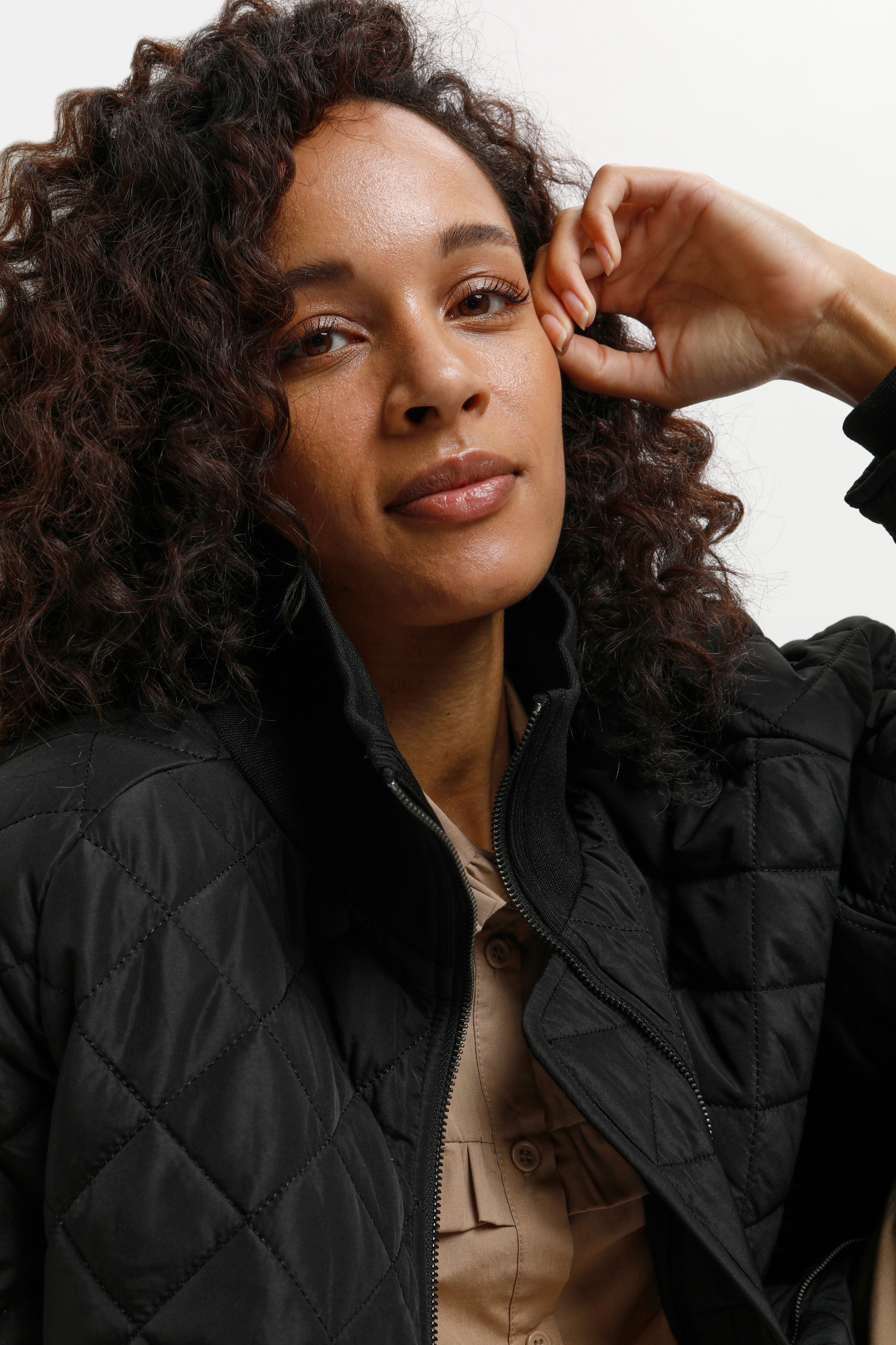 KAseverina Quilted Jacket | Overtøj LOOKBOOK DETAIL 10505767-100121